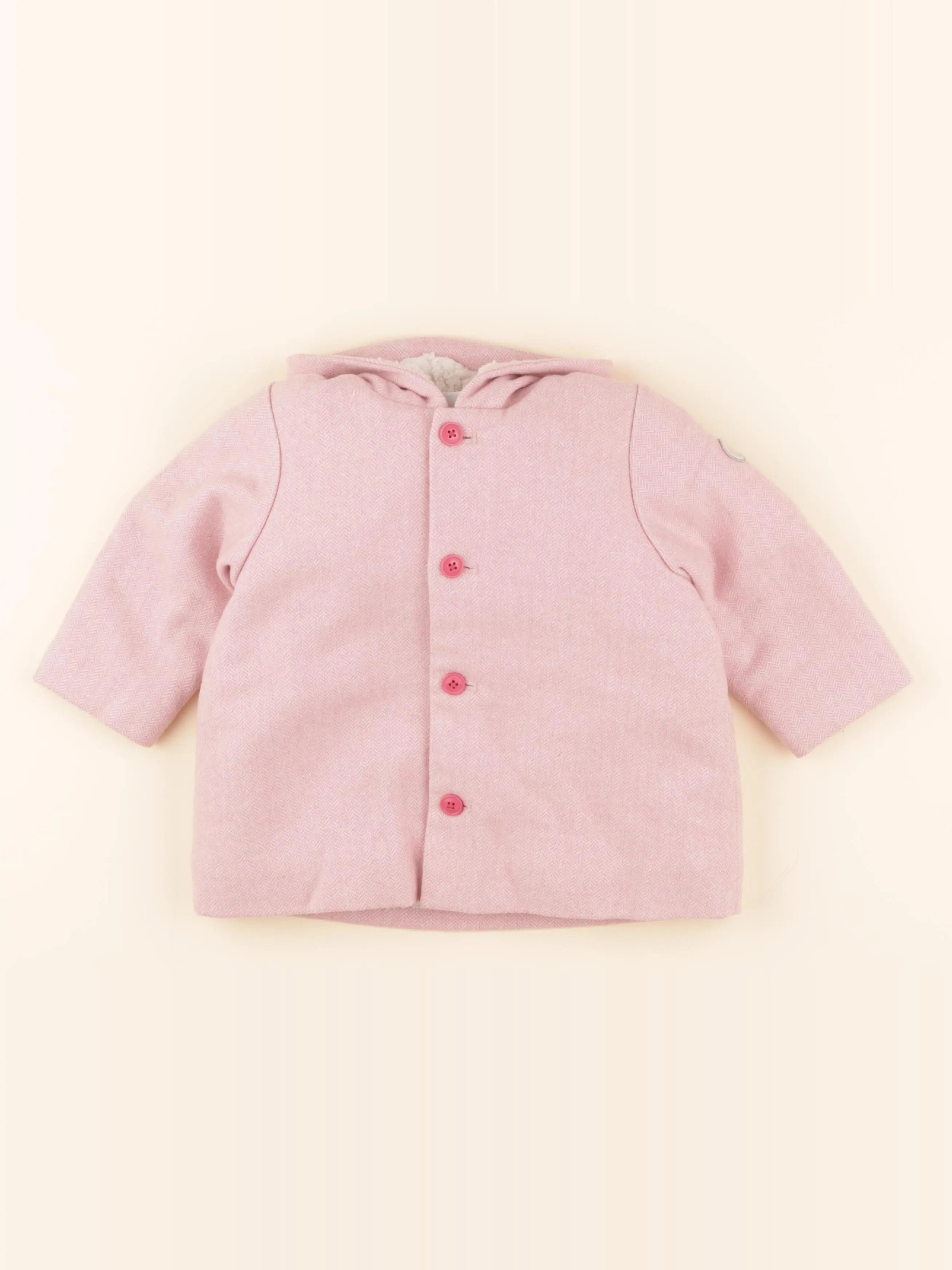 Manteau rose