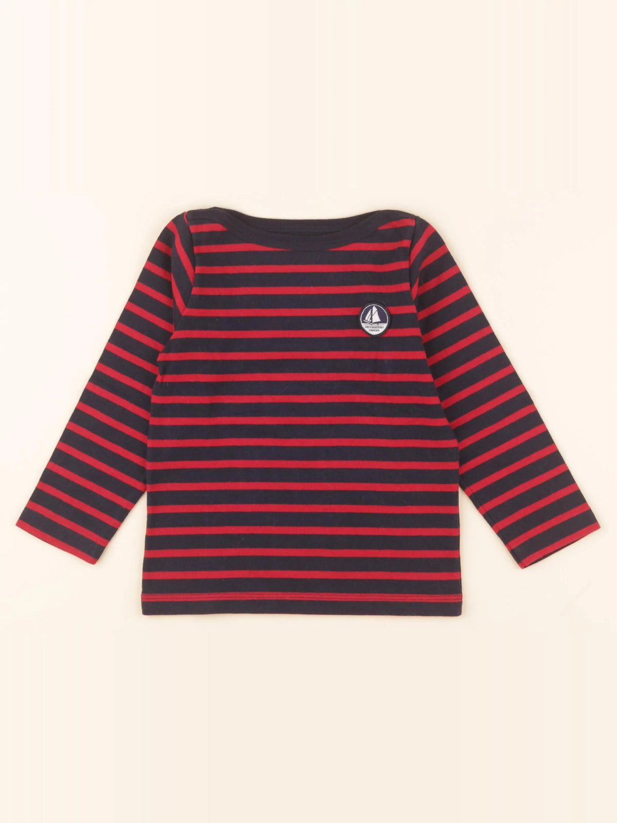 Tee-shirt rouge, bleu