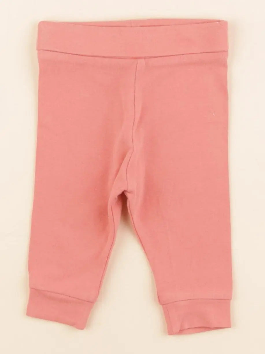 Vertbaudet - legging rose - 1 mois
