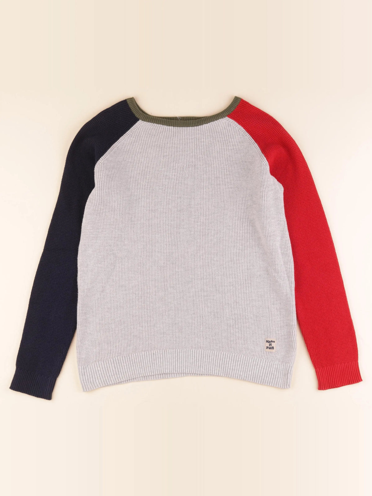 Vertbaudet - pull gris - 5 ans