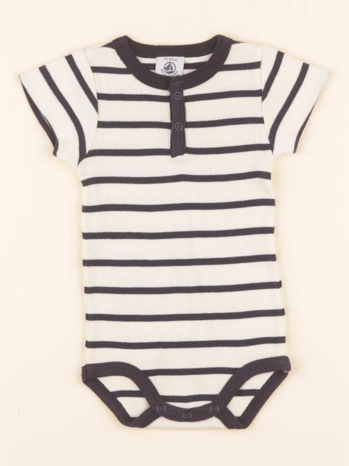 Body blanc, bleu