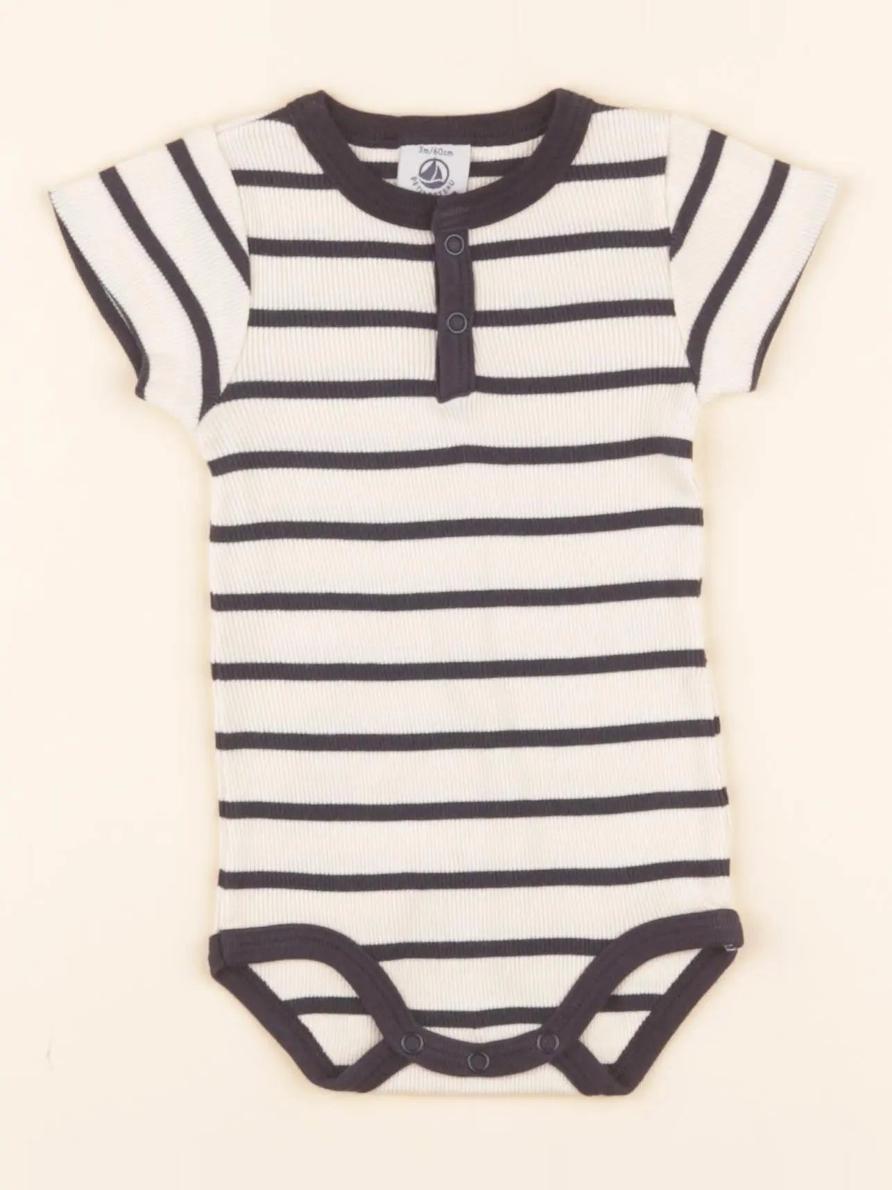 Body blanc, bleu