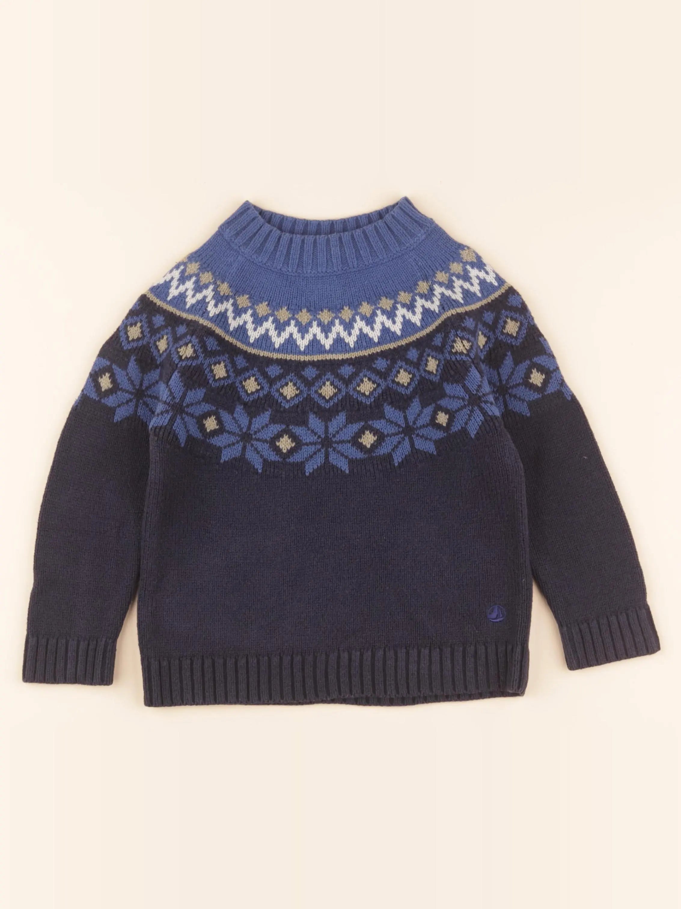 Pull bleu