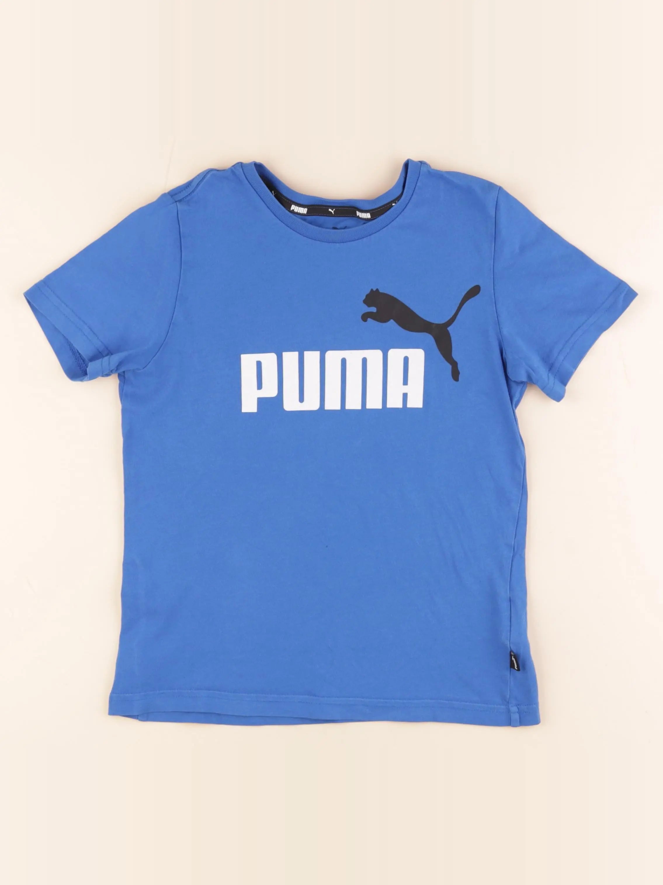 Puma - tee-shirt bleu - 9/10 ans