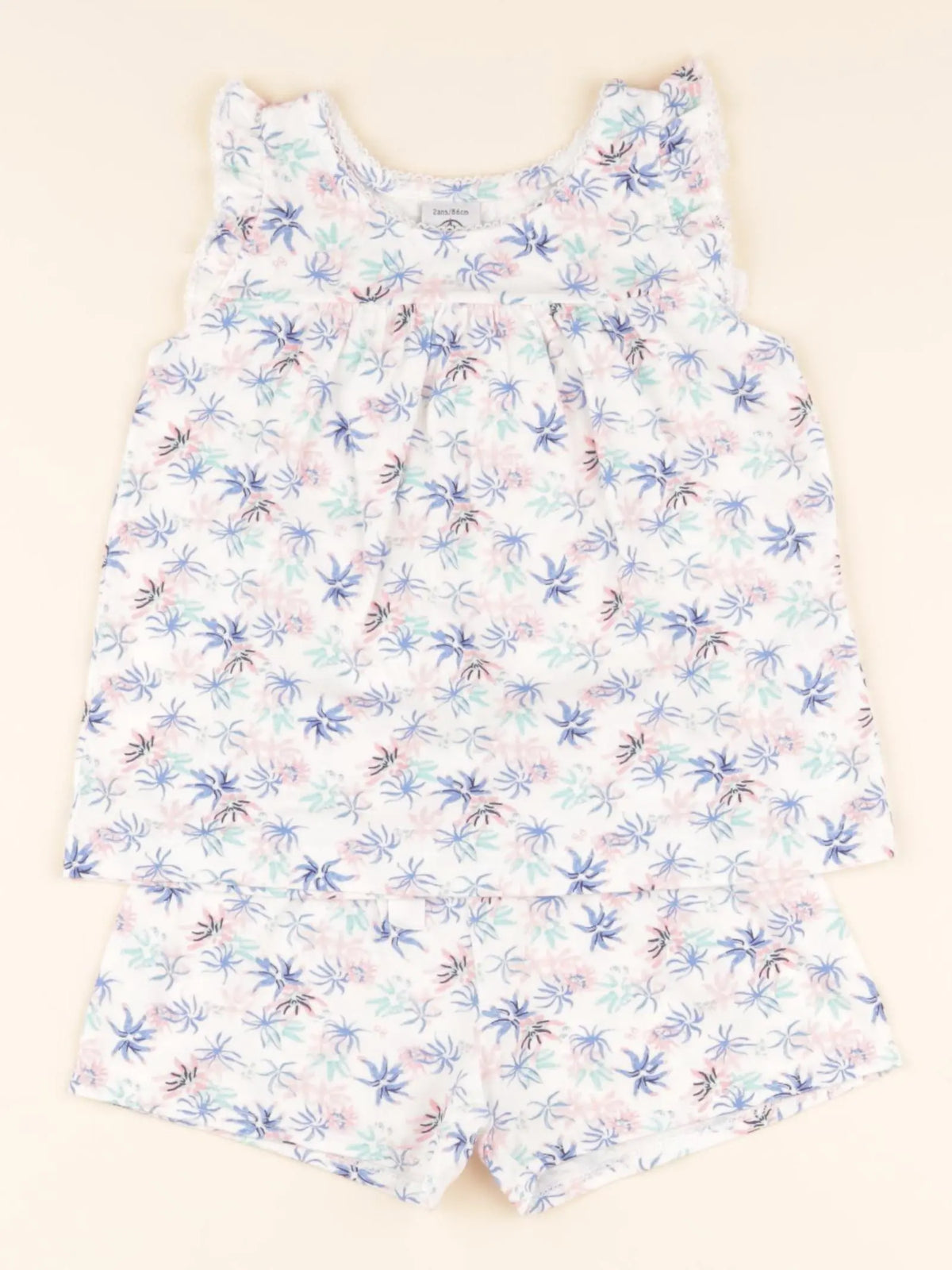 Pyjama coton multicolore