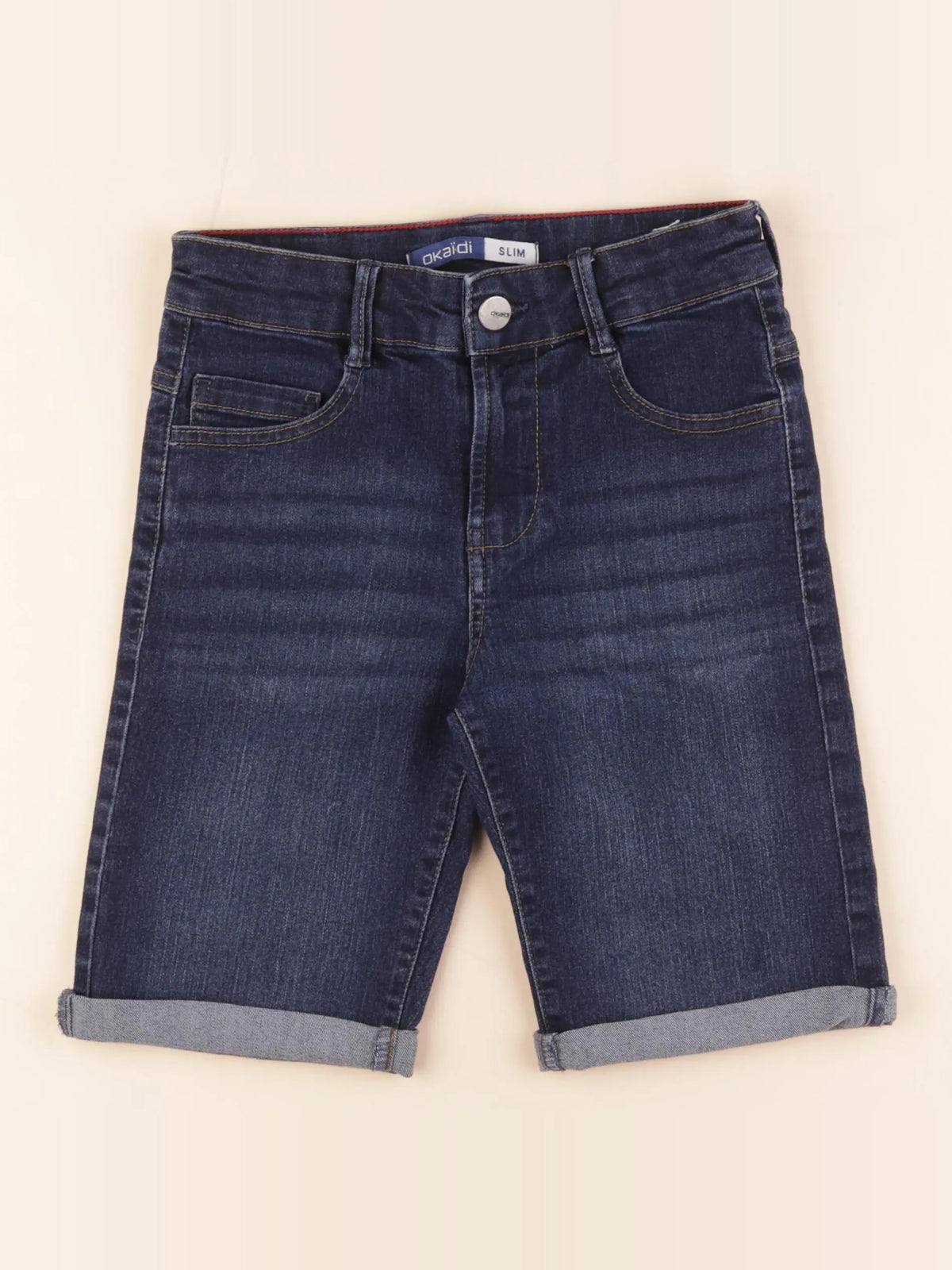 Okaidi - short bleu - 10 ans