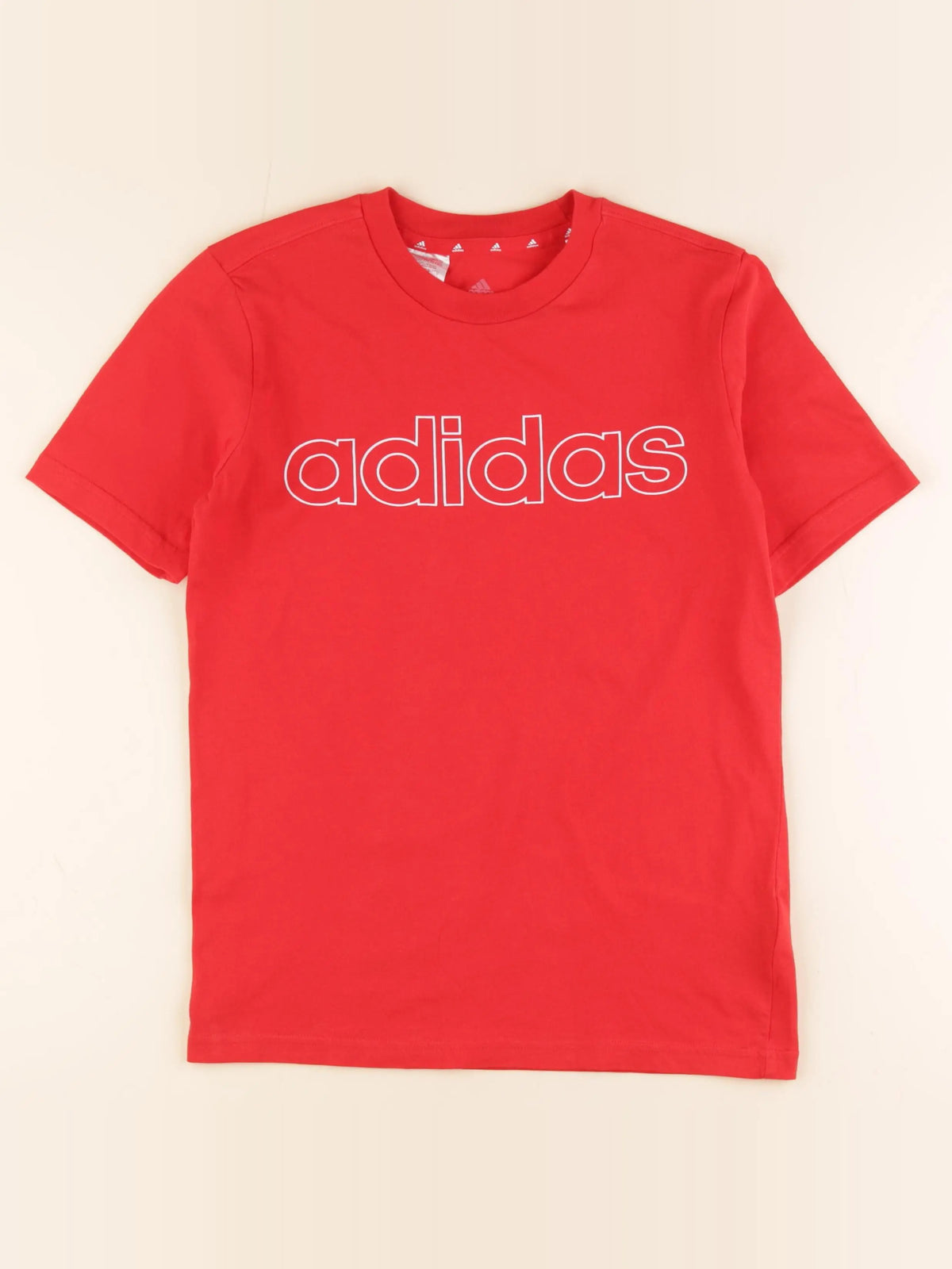 Adidas - tee-shirt rouge - 11/12 ans