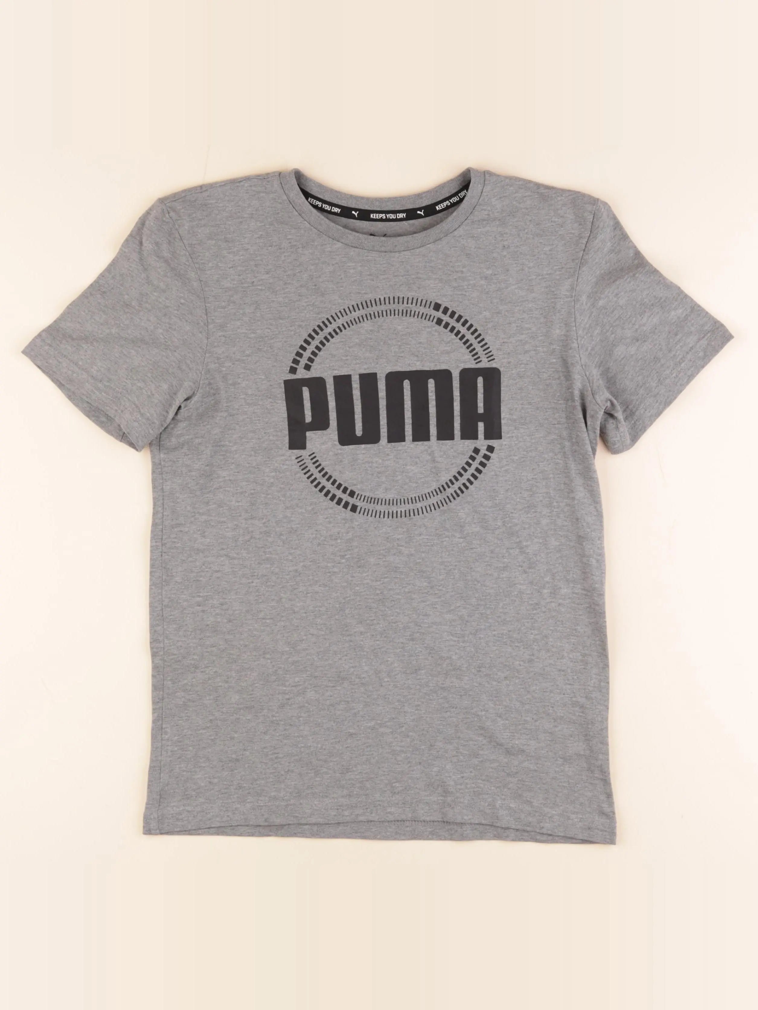 Puma - tee-shirt gris - 11 ans