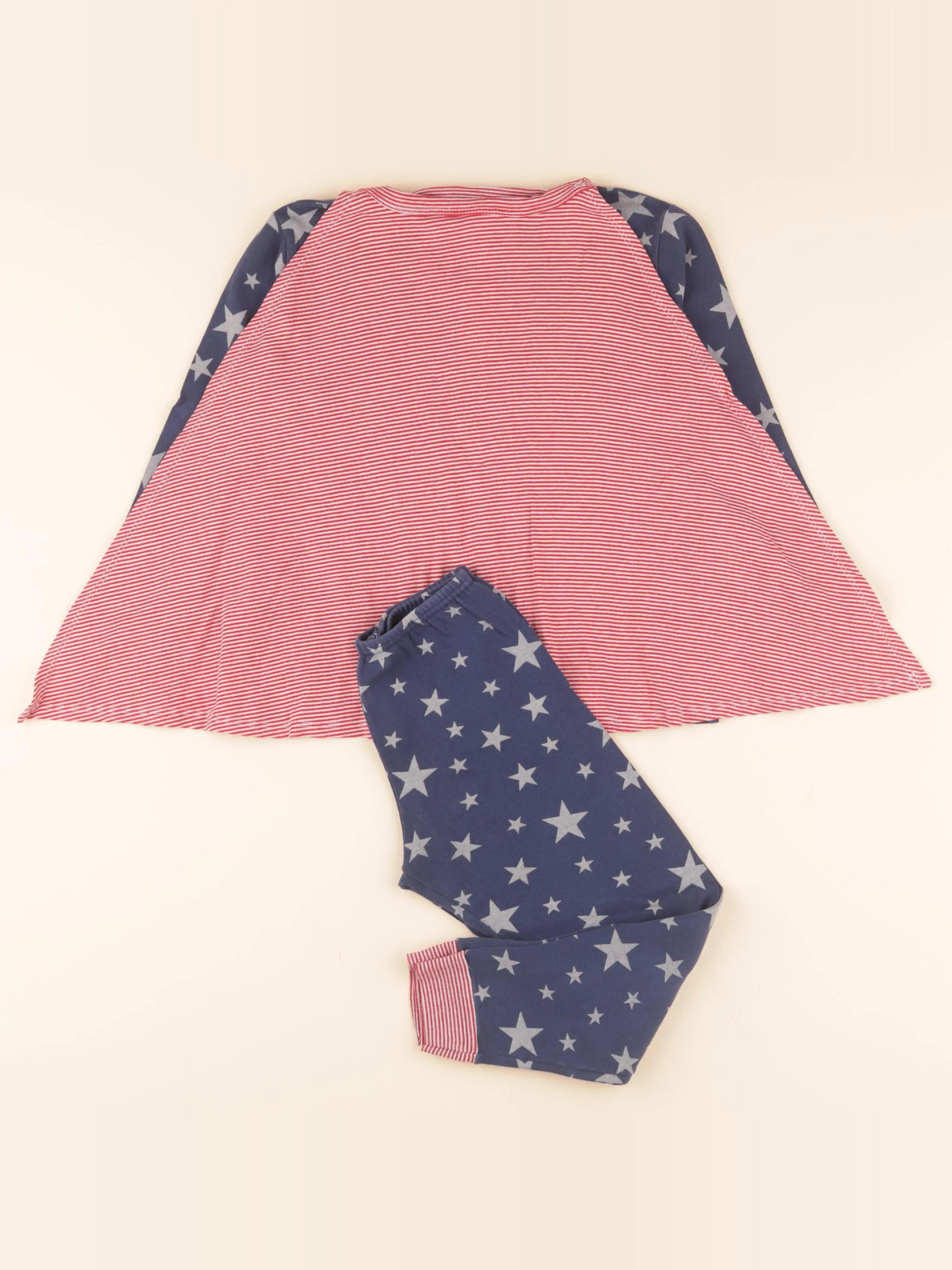 Pyjama coton bleu