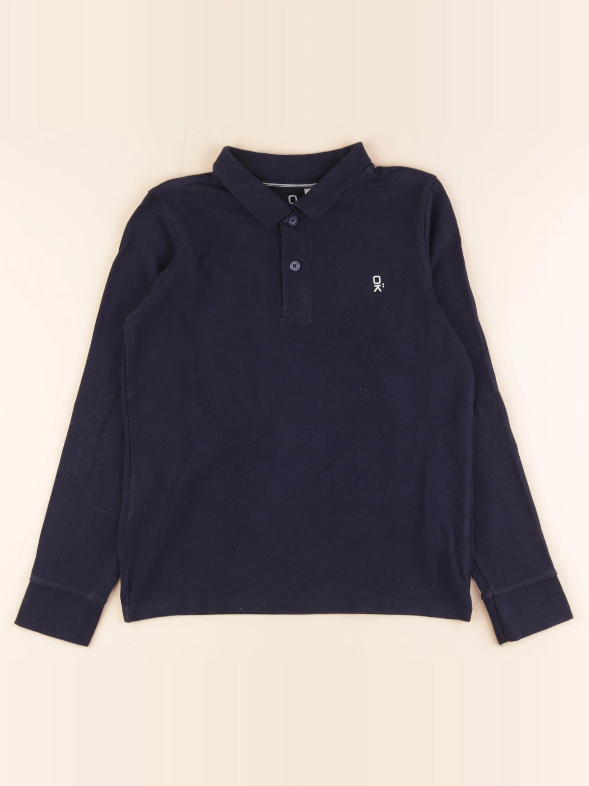 Okaidi - polo bleu - 12 ans
