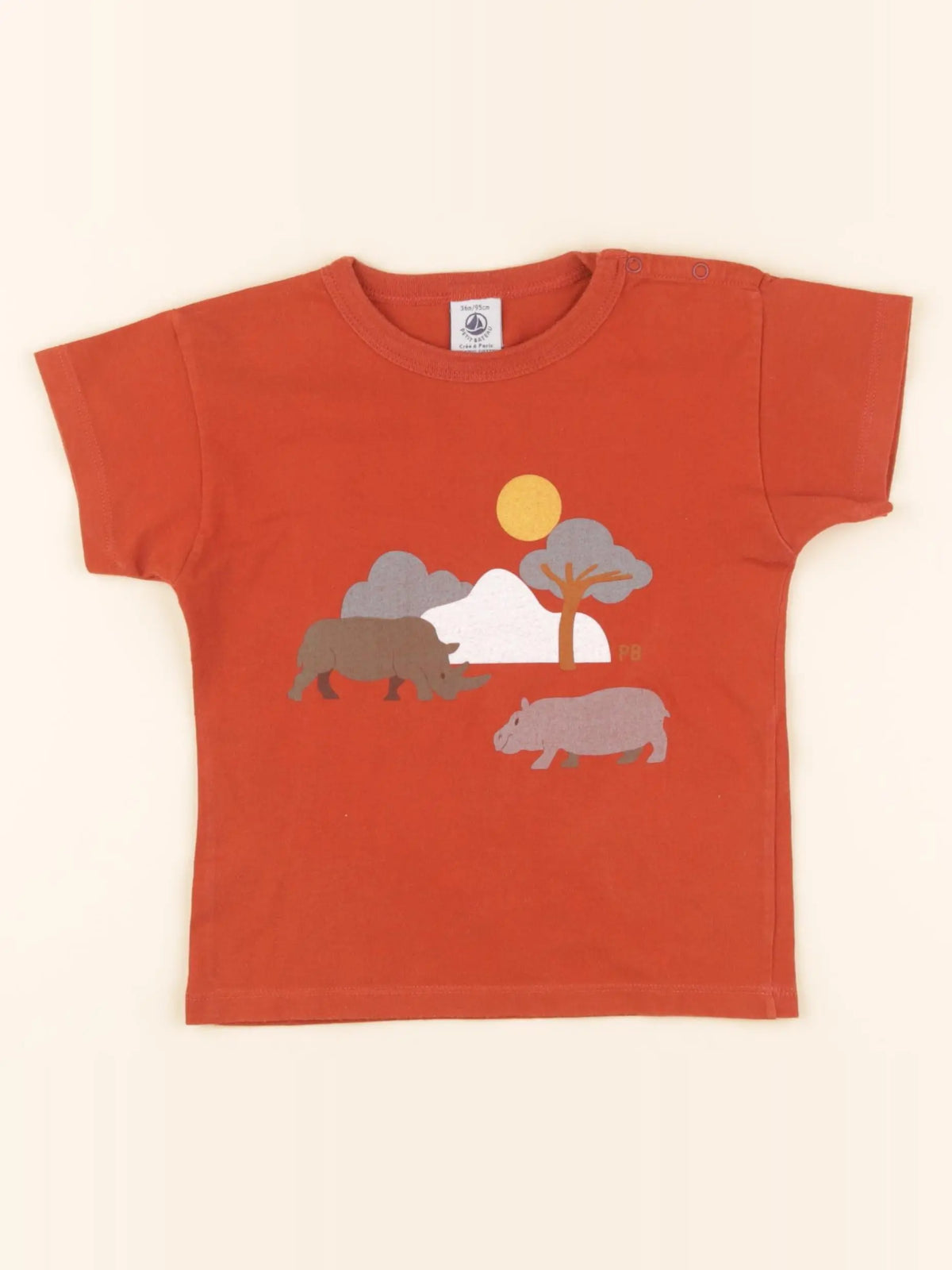 Tee-shirt orange