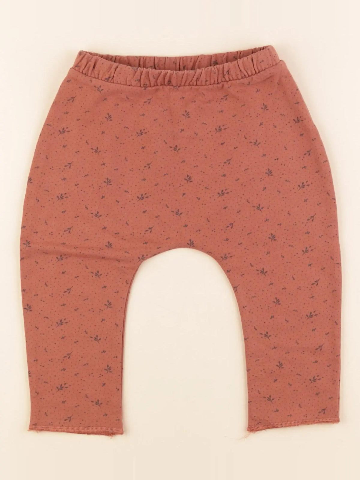 Vertbaudet - sarouel rose - 9 mois