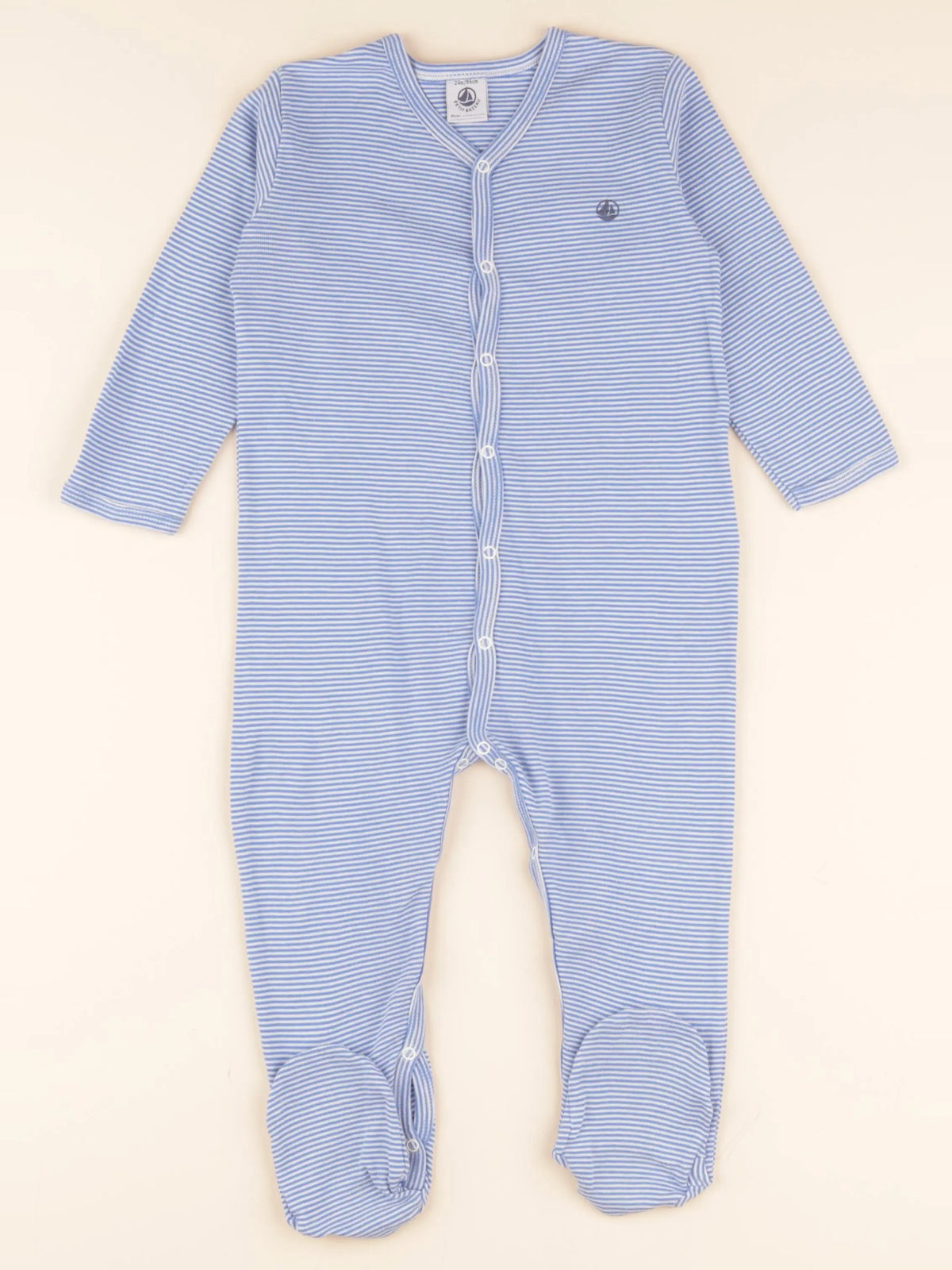 Pyjama coton bleu