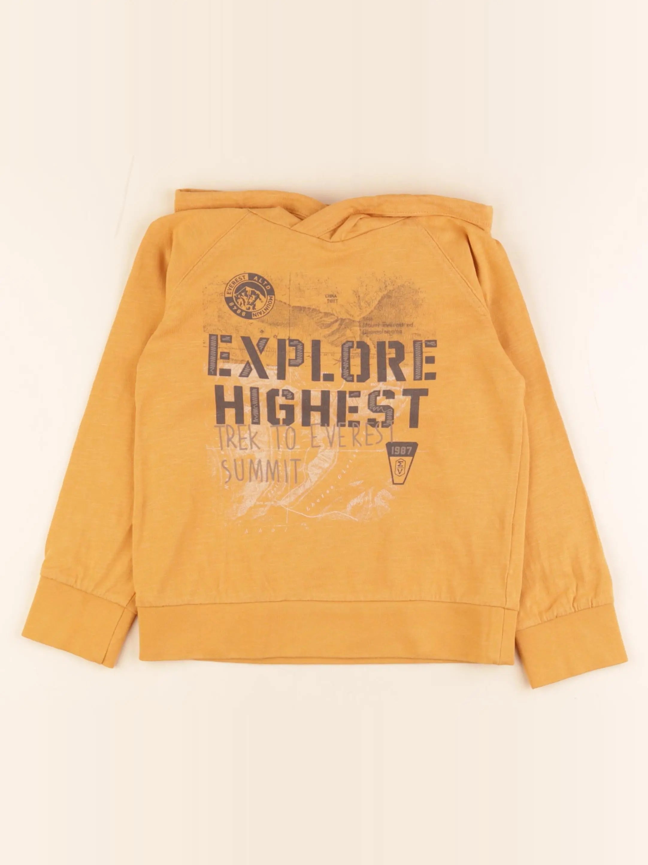 Vertbaudet - tee-shirt jaune - 6 ans