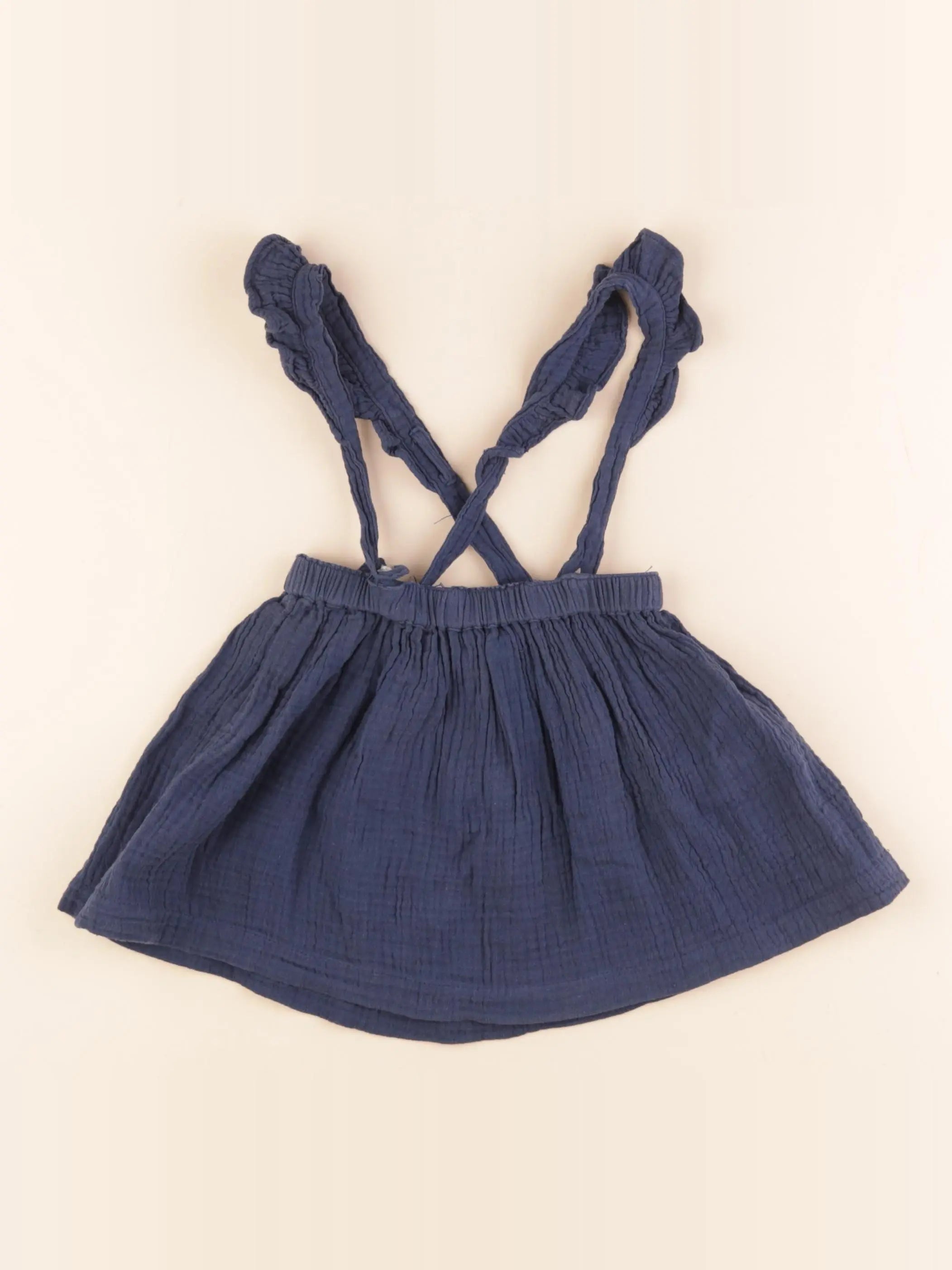 Vertbaudet - jupe bleu - 2 ans