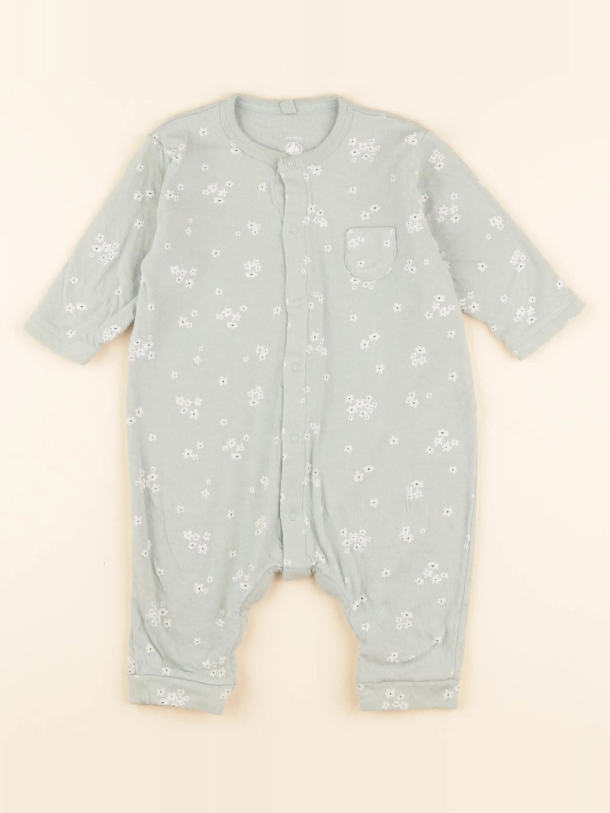 Pyjama coton vert