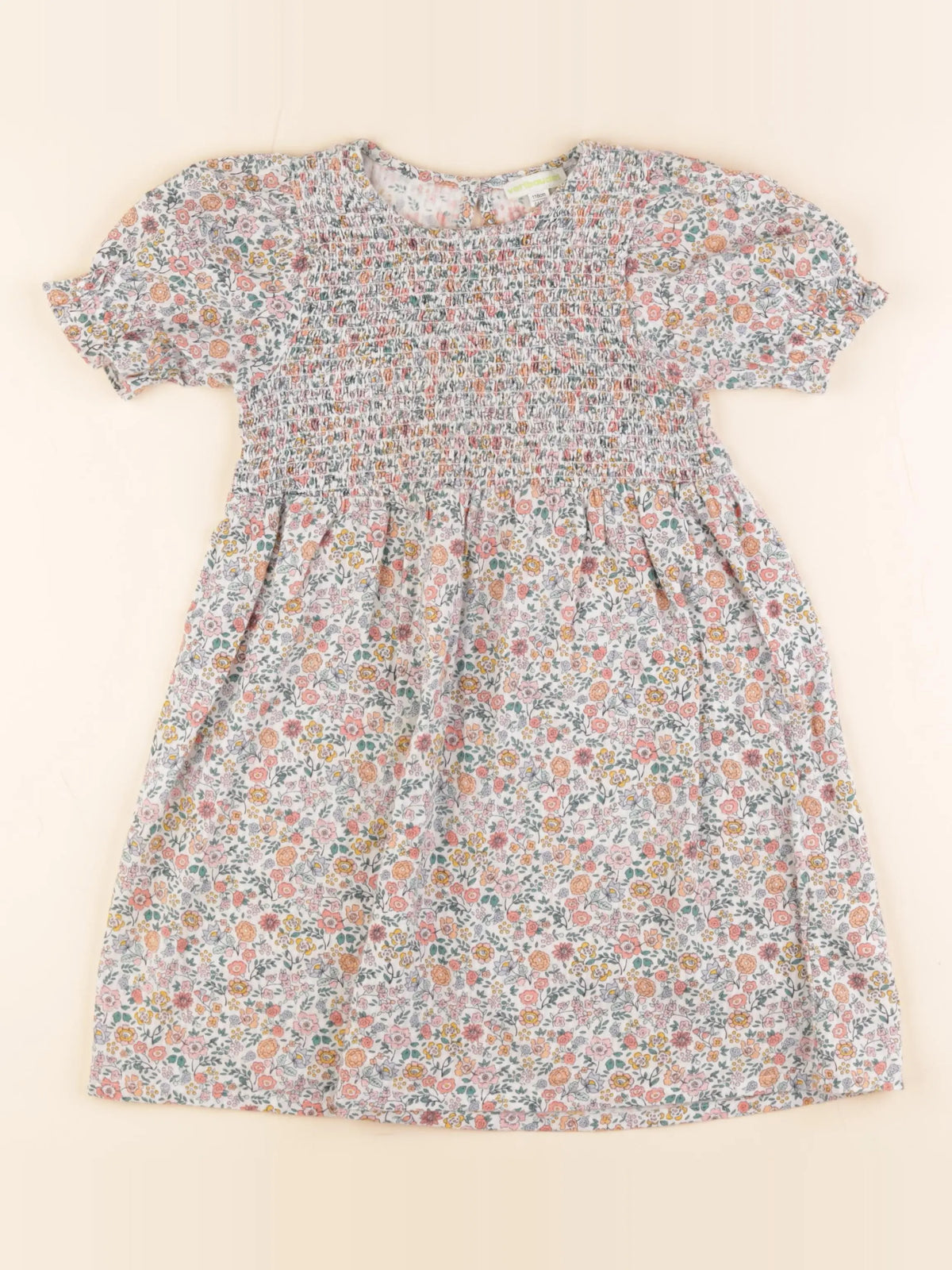 Vertbaudet - robe multicolore - 6 ans