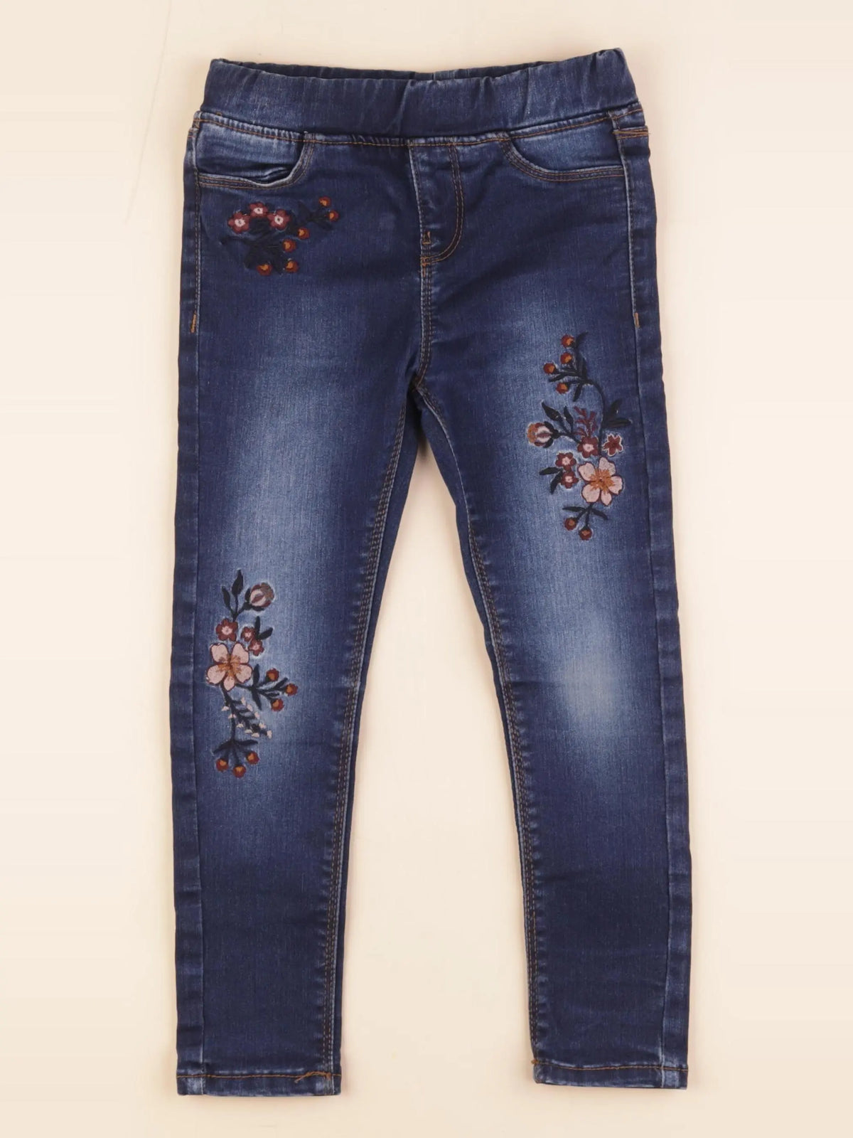 Vertbaudet - jegging bleu - 5 ans
