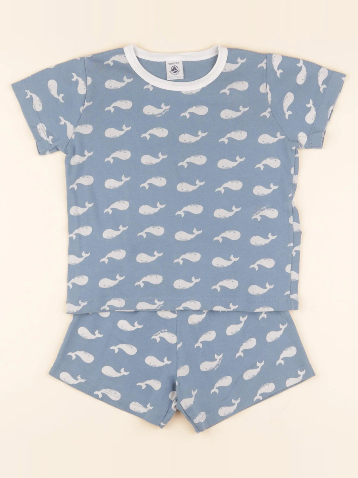 Pyjama coton bleu