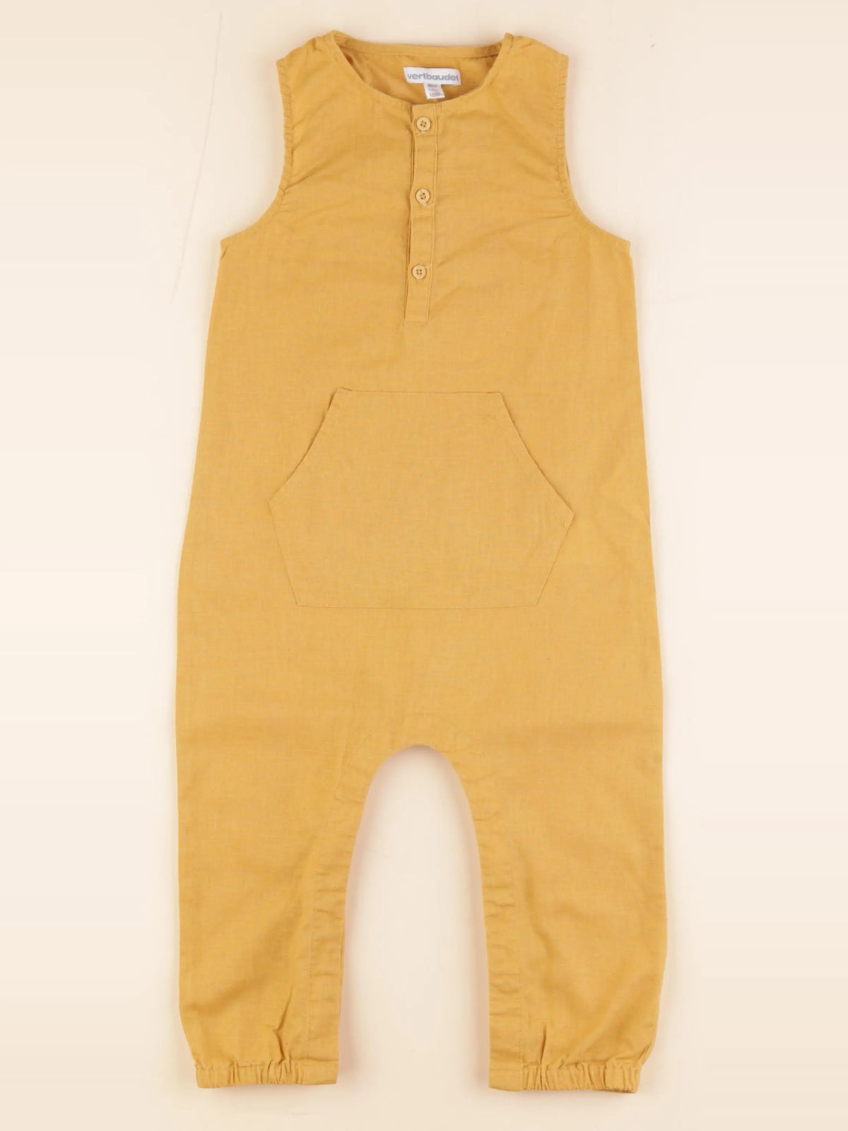 Vertbaudet - combinaison jaune - 2 ans