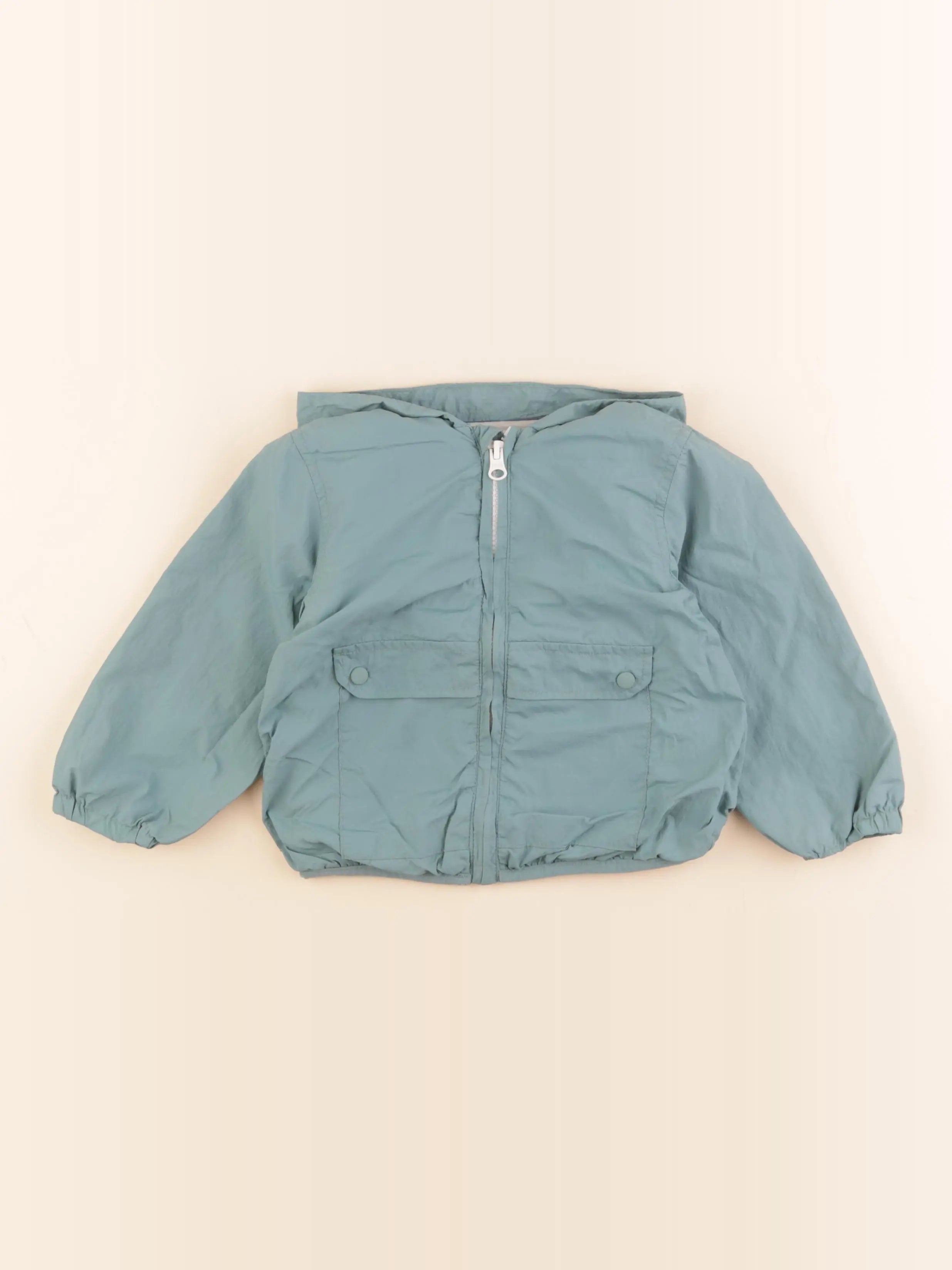 Vertbaudet - coupe-vent bleu - 2 ans