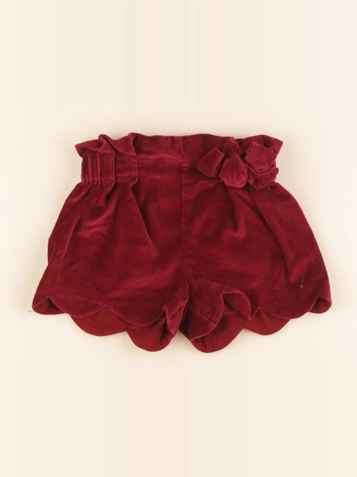 Vertbaudet - short rouge - 4 ans