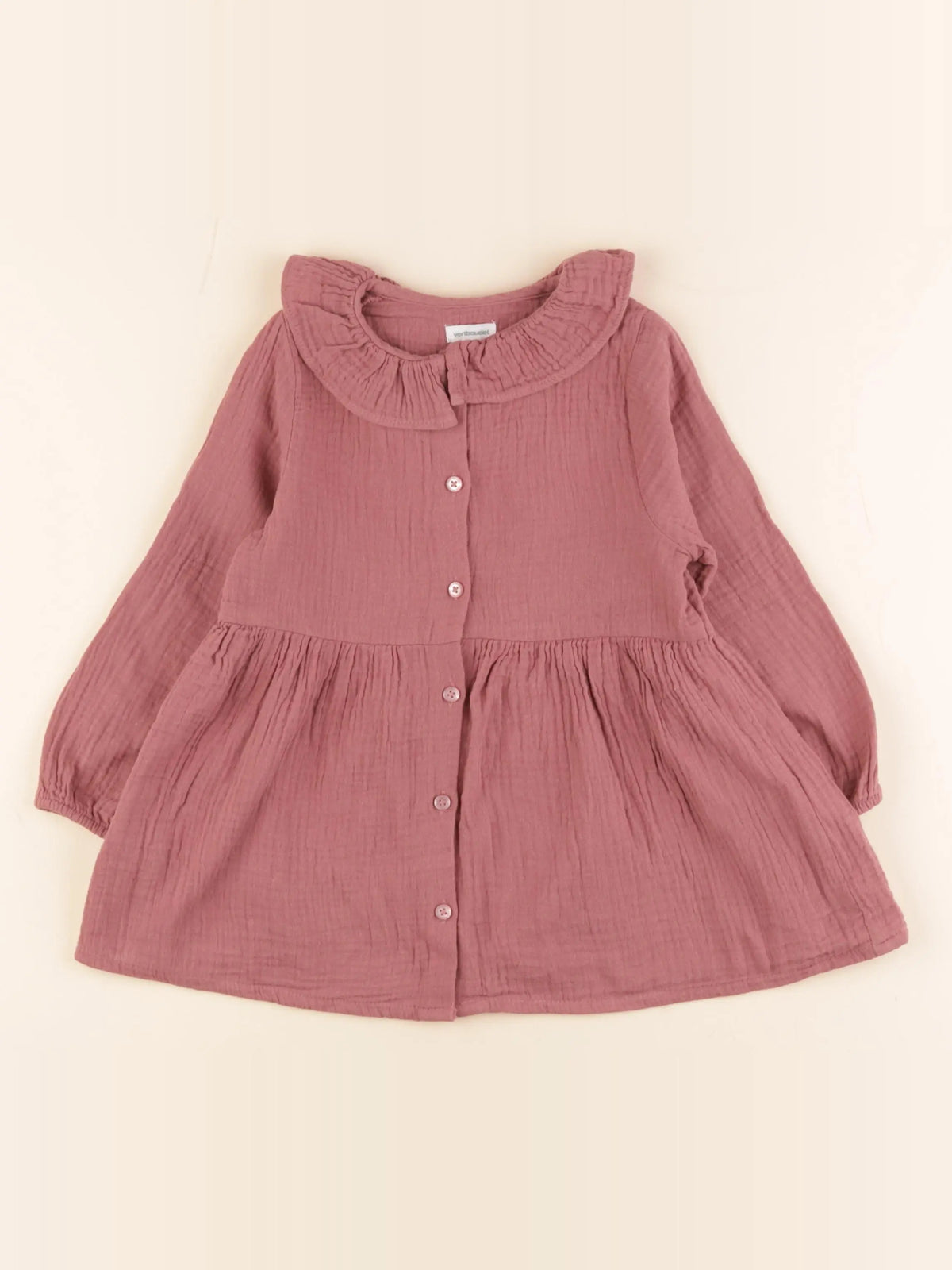Vertbaudet - robe violet - 36 mois