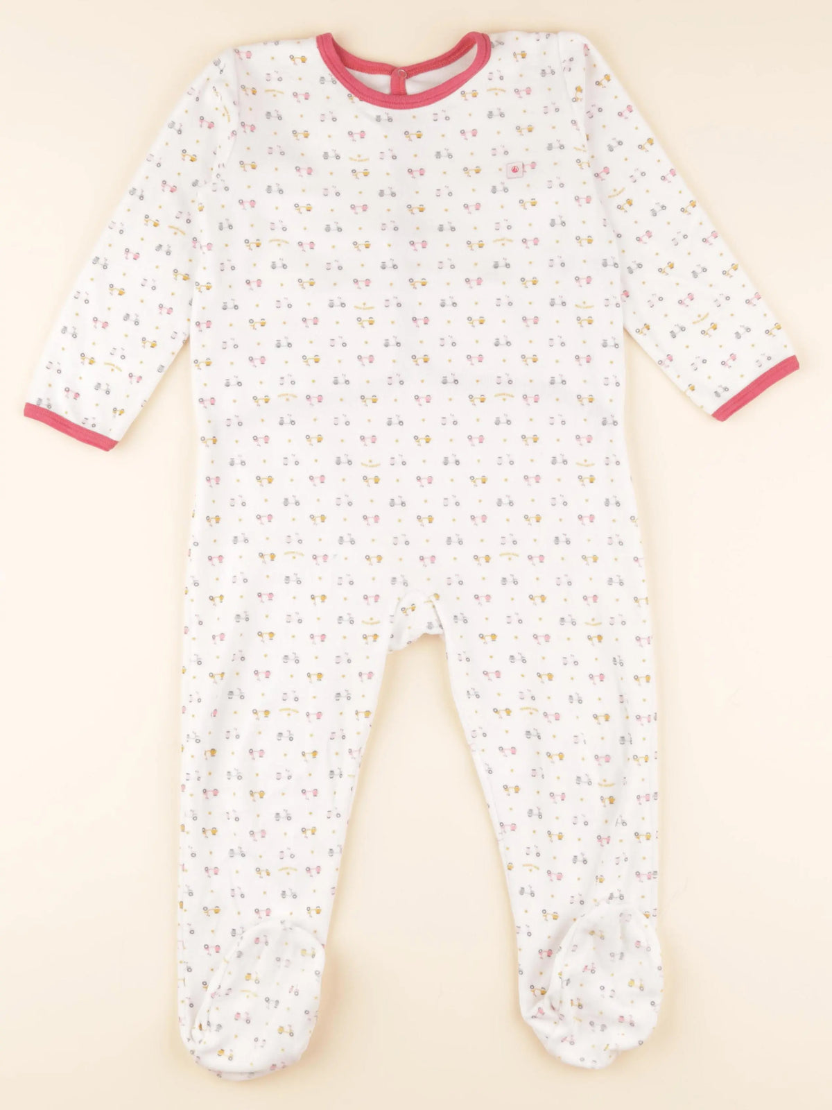 Pyjama velours blanc
