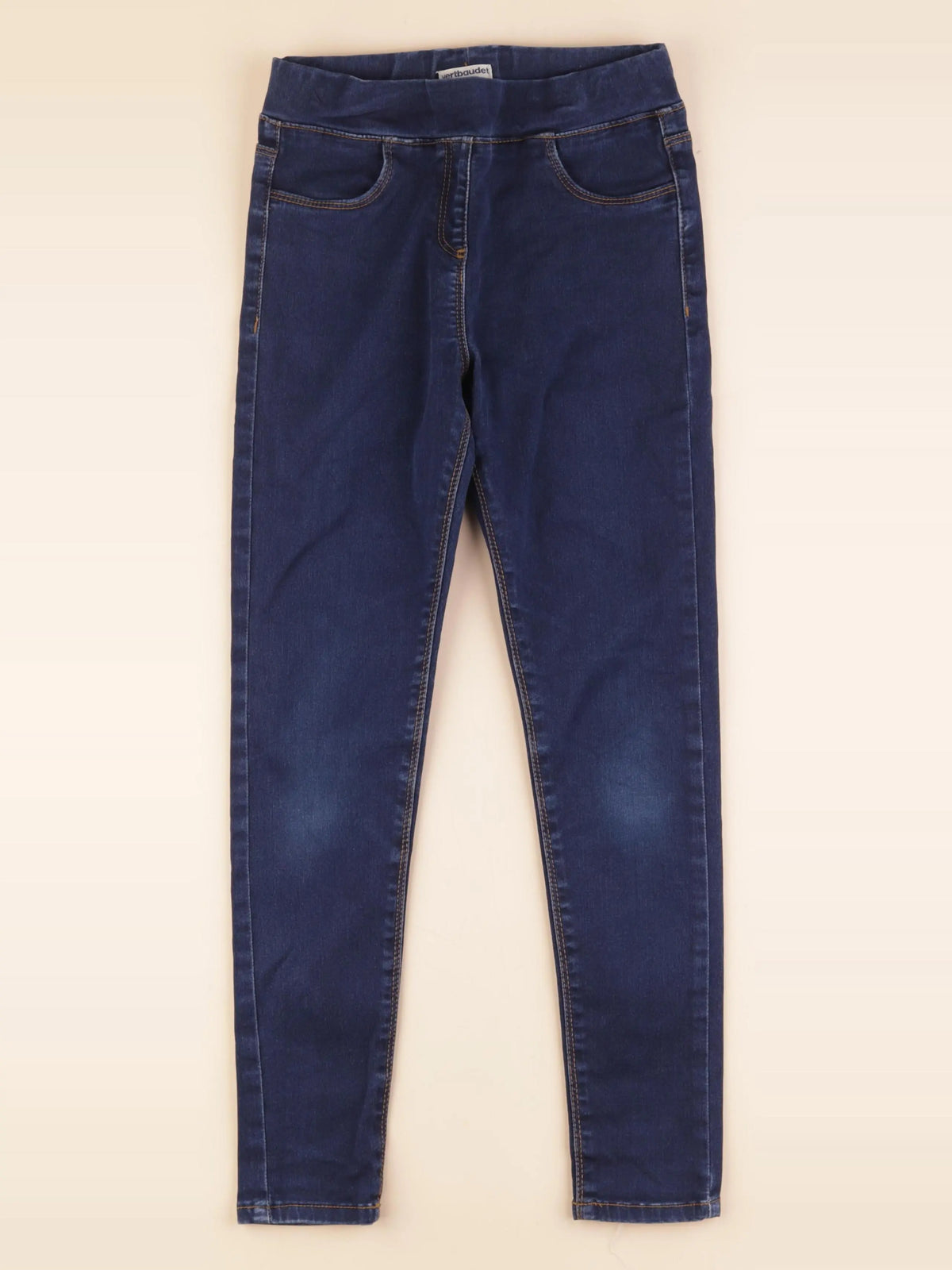 Vertbaudet - jegging bleu - 10 ans