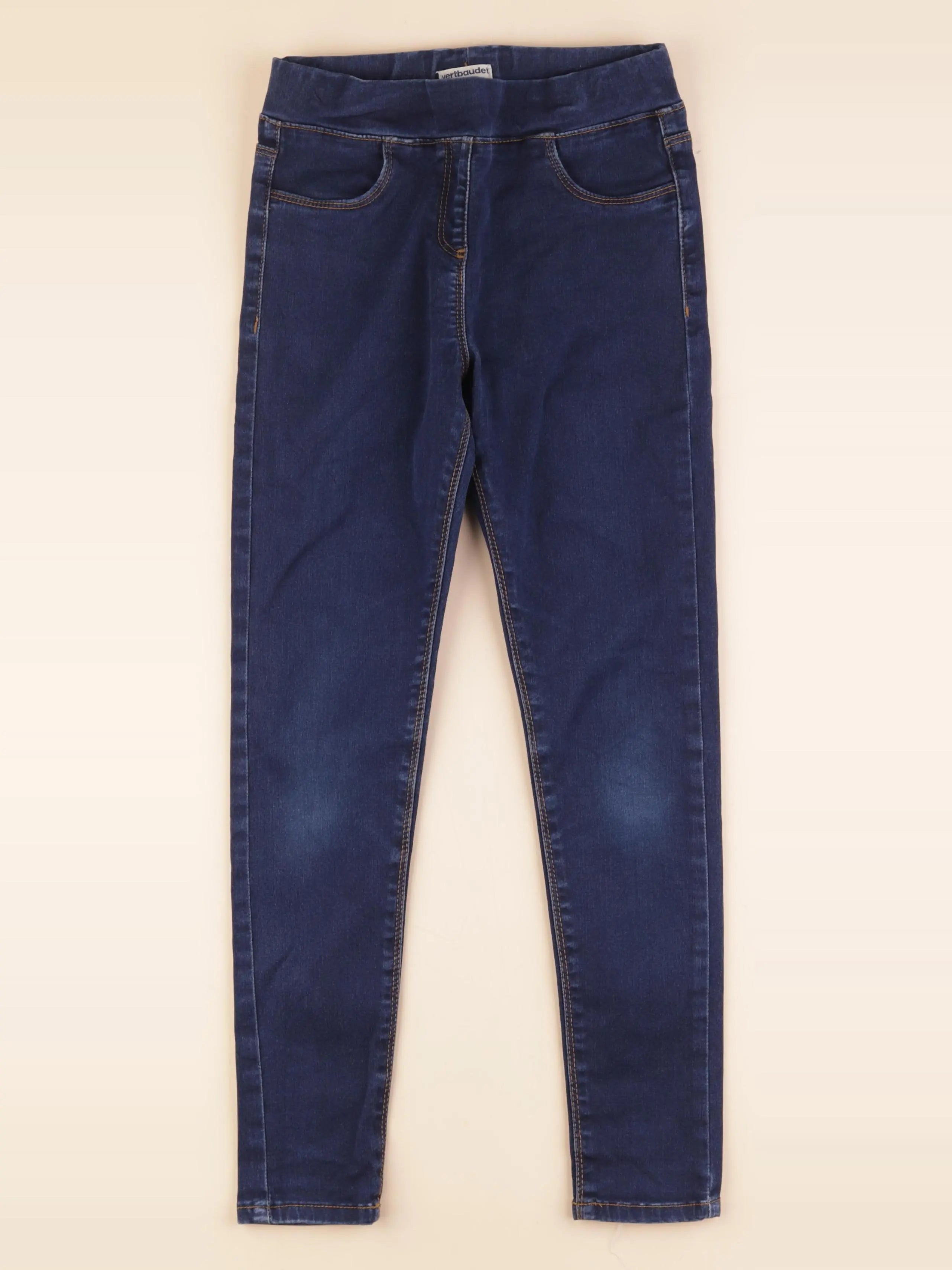 Vertbaudet - jegging bleu - 10 ans