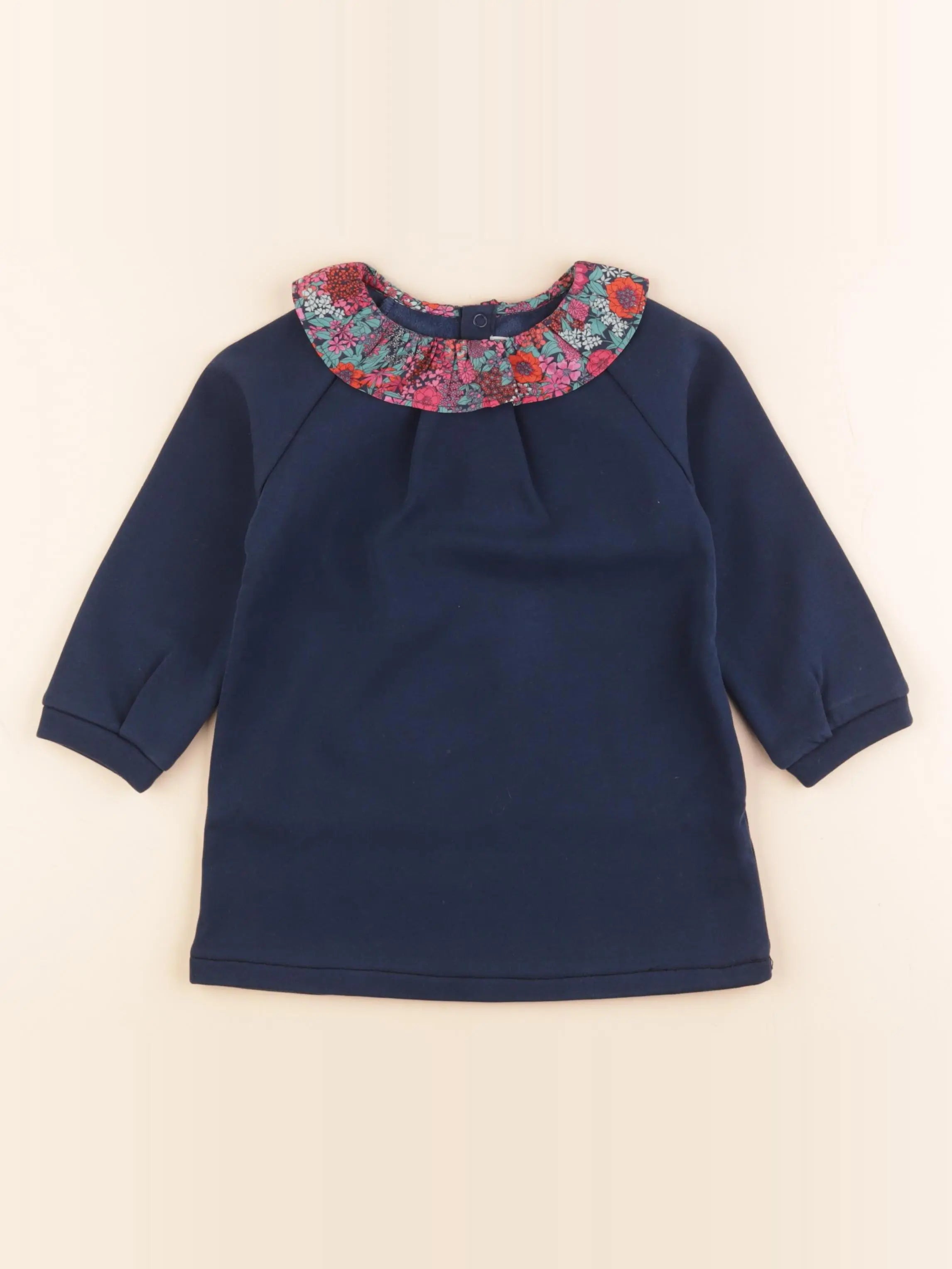 Jacadi - robe bleu - 24 mois