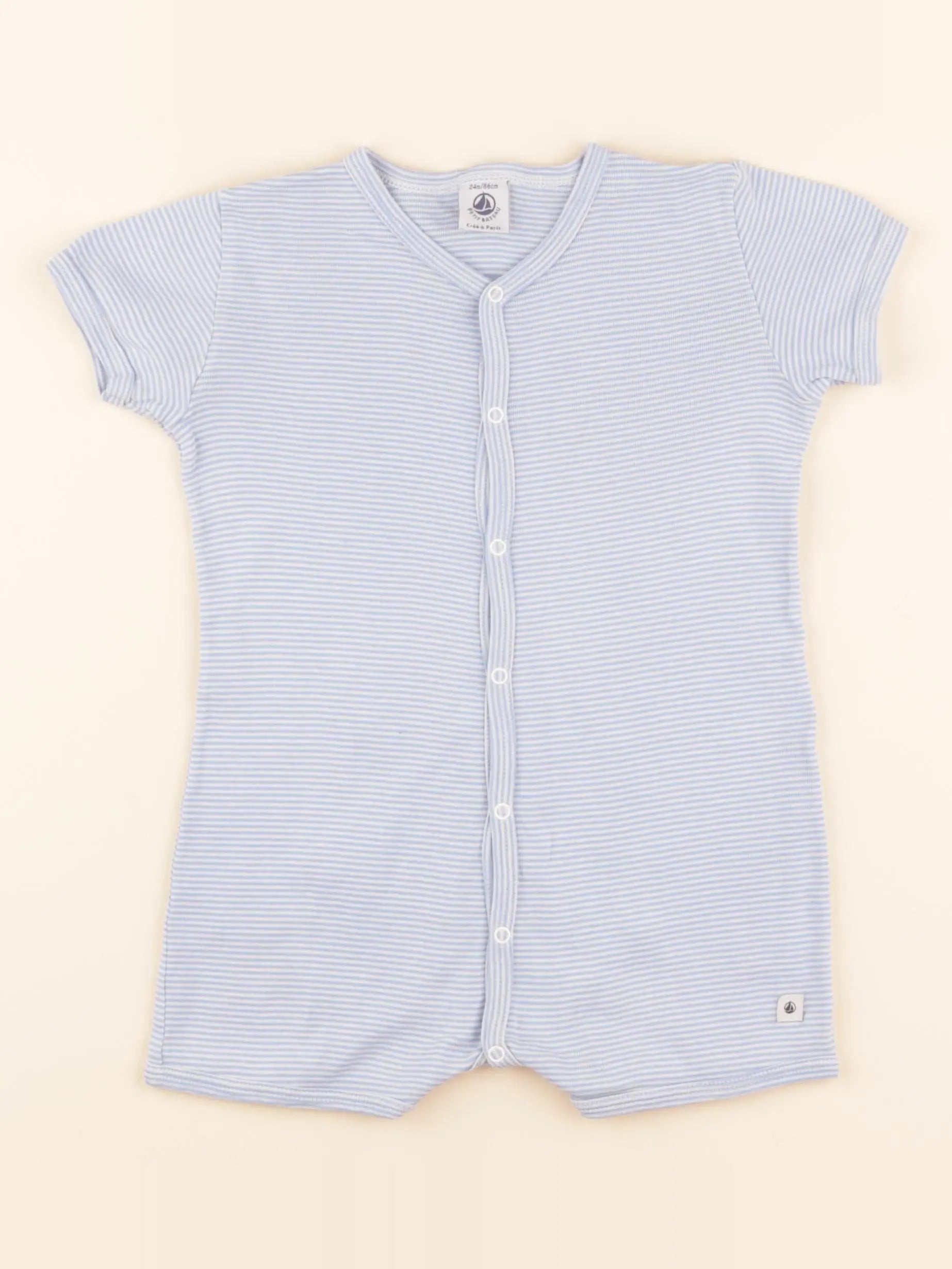 Pyjama coton bleu