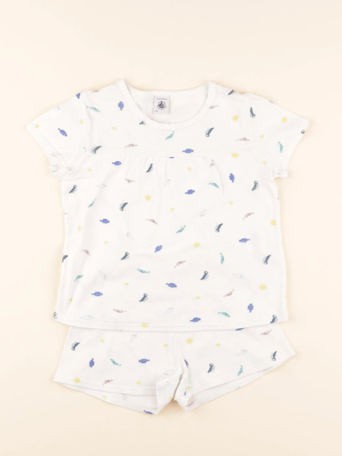 Pyjama coton blanc