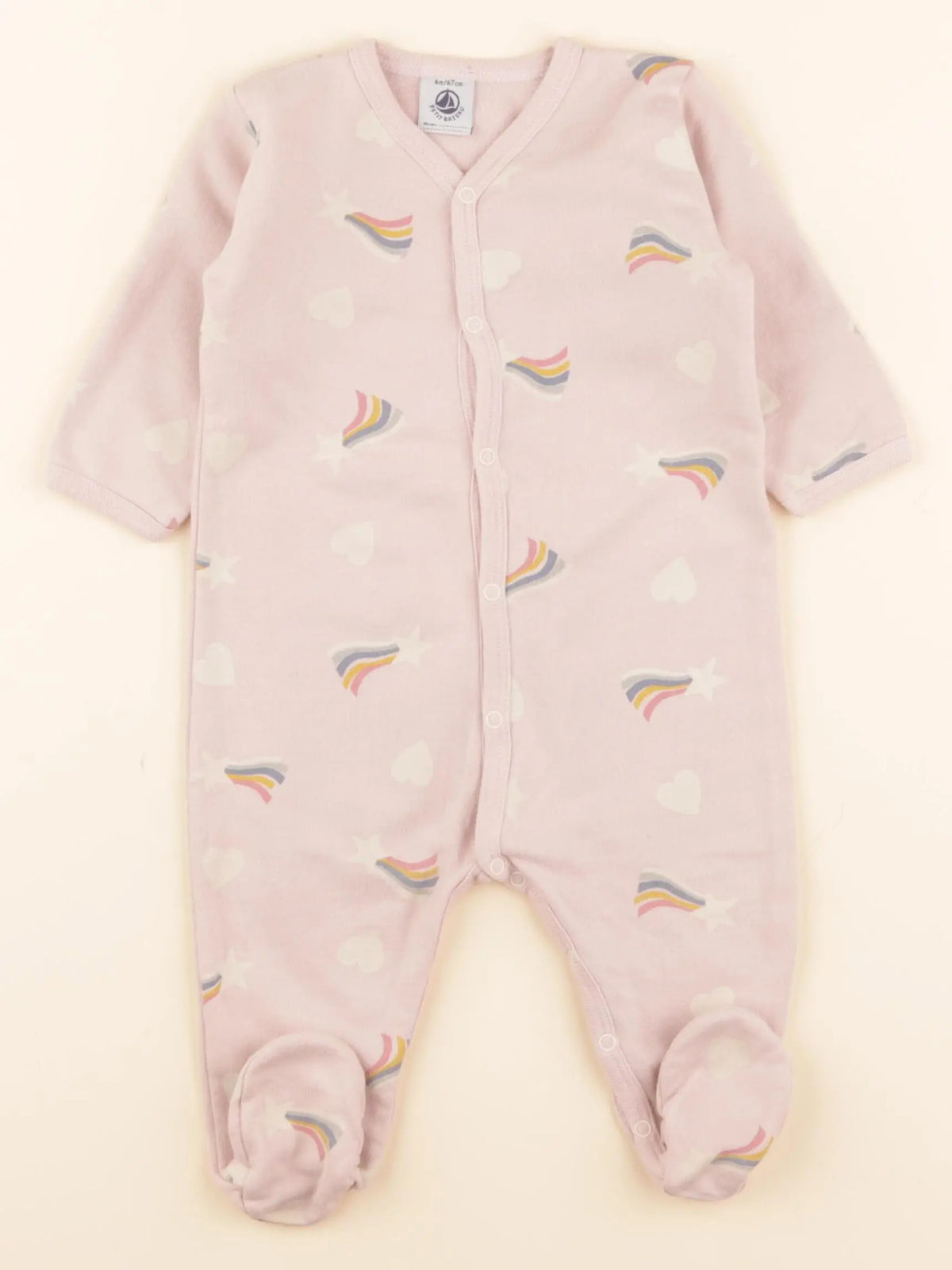 Pyjama coton rose