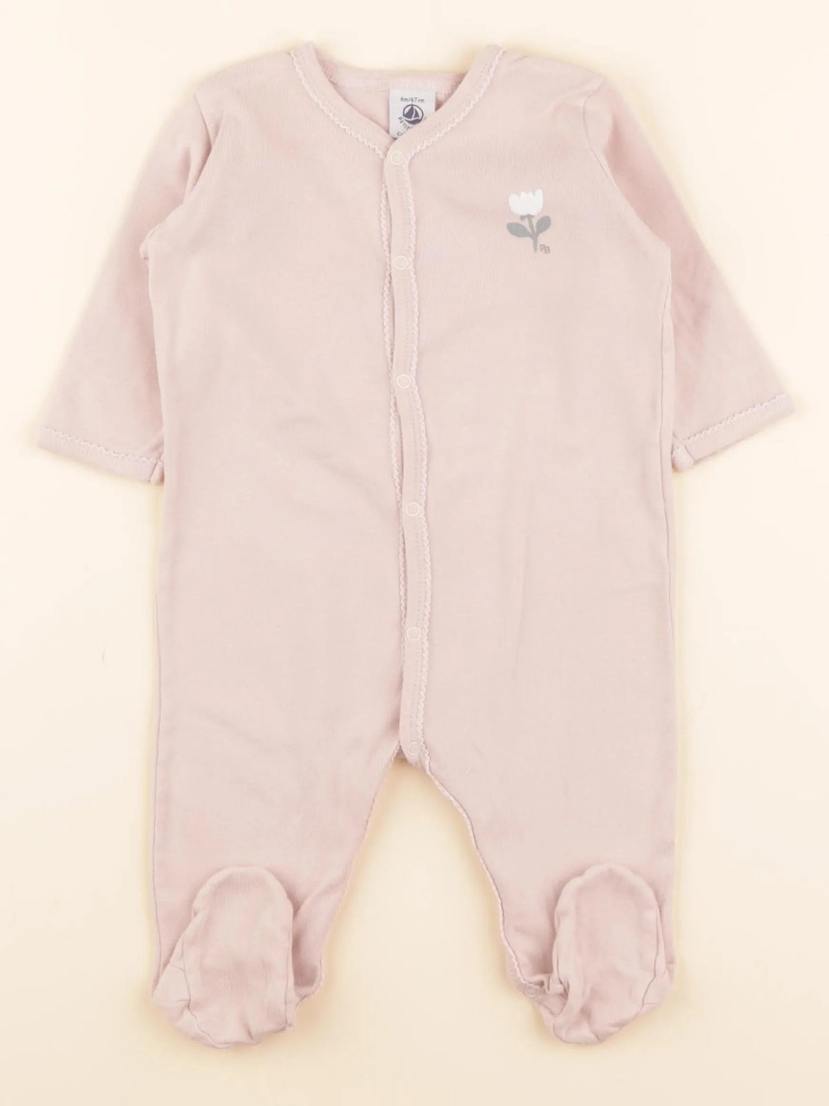 Pyjama coton rose