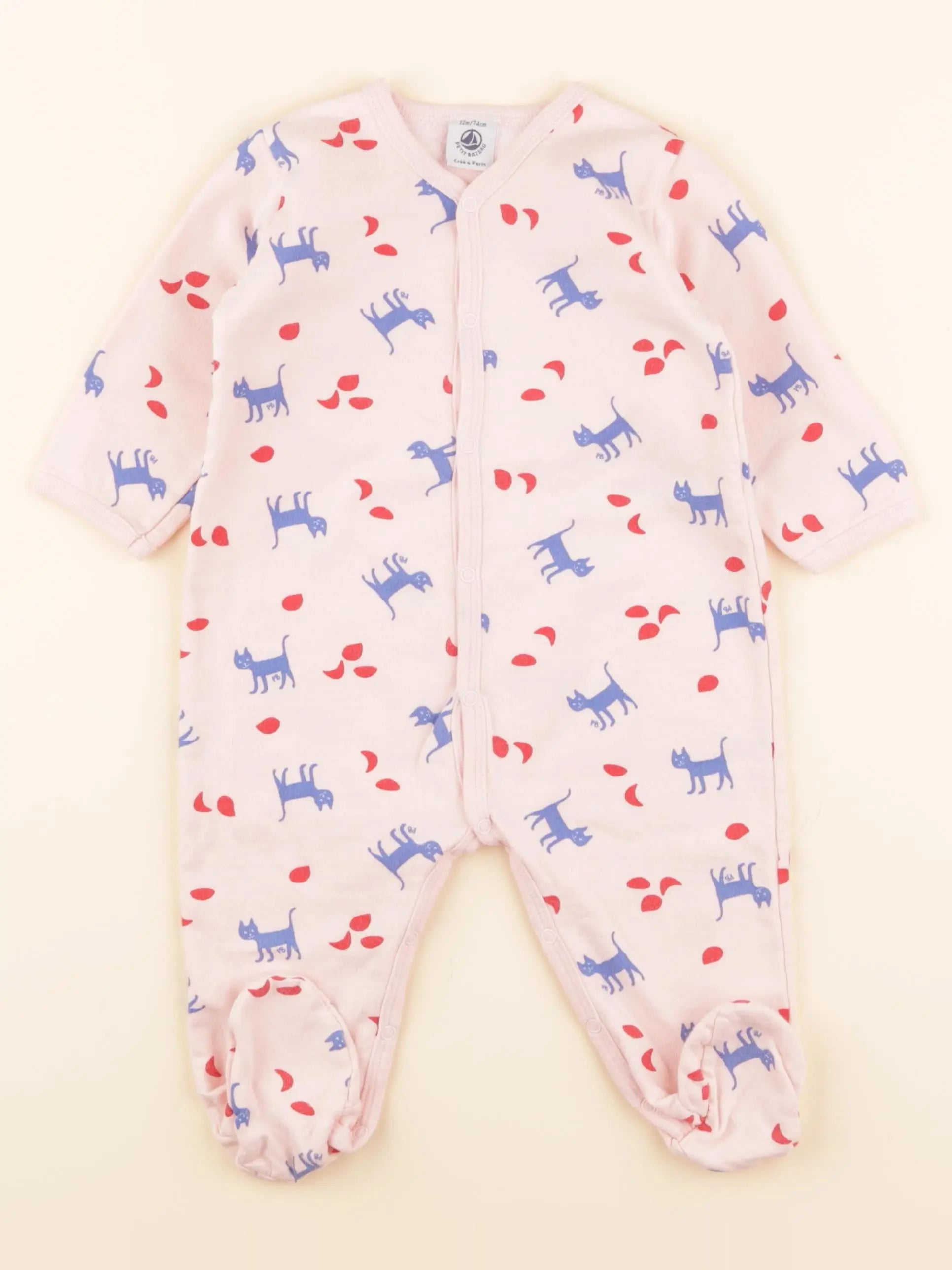 Pyjama coton rose