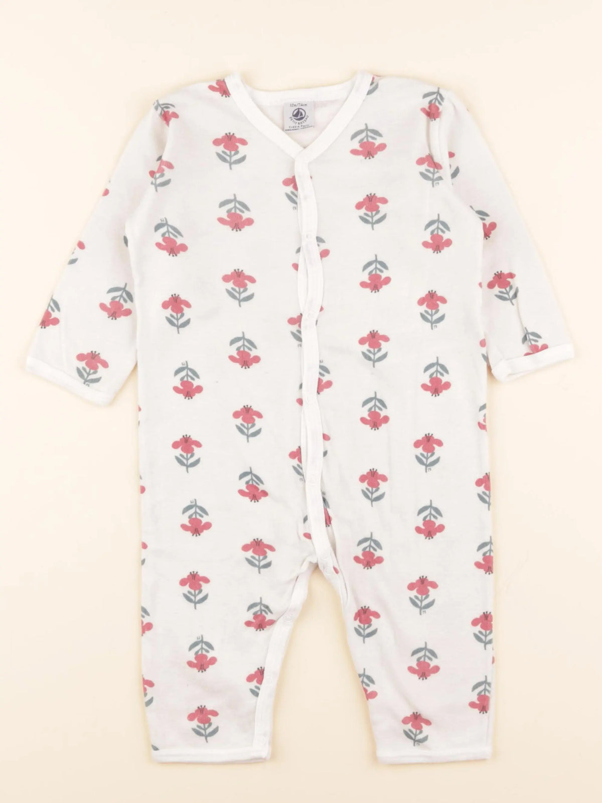 Pyjama coton blanc