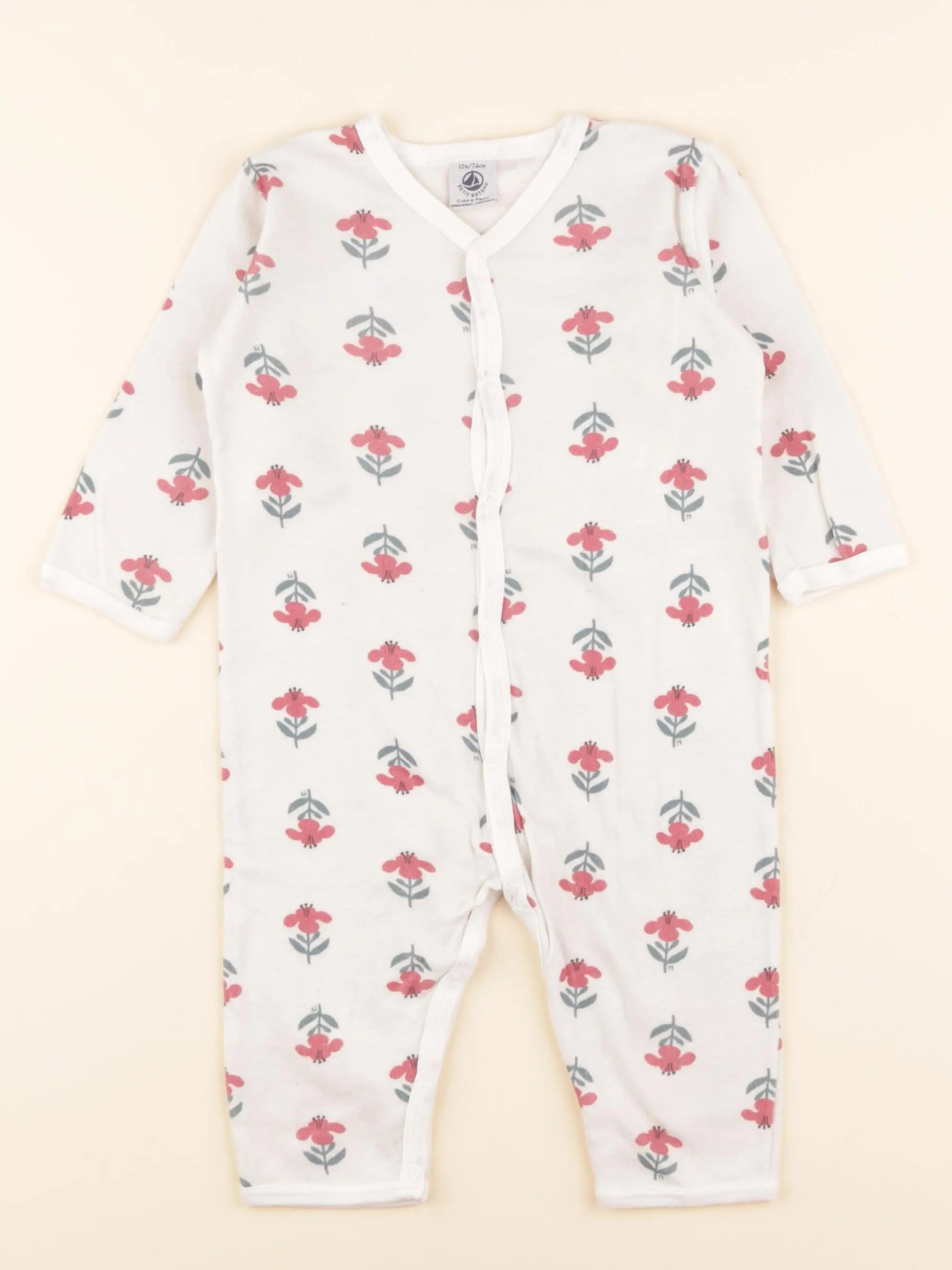 Pyjama coton blanc