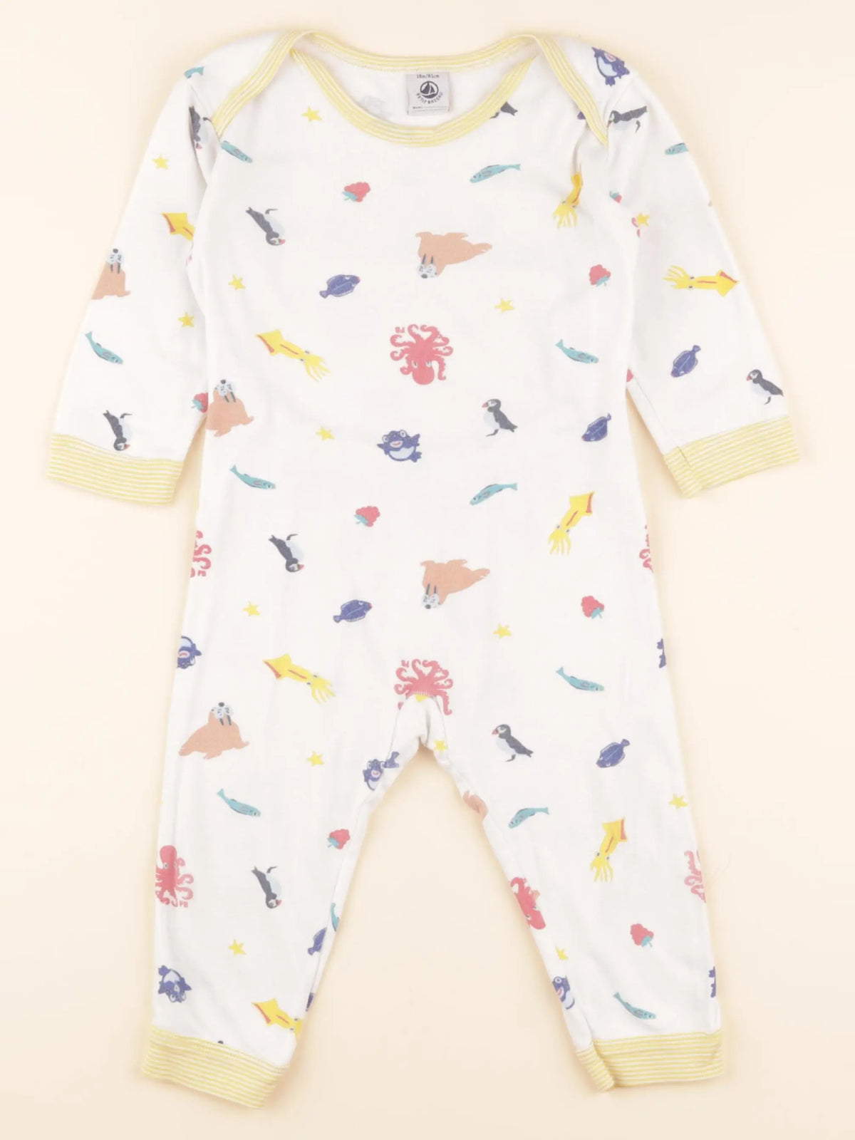 Pyjama coton blanc