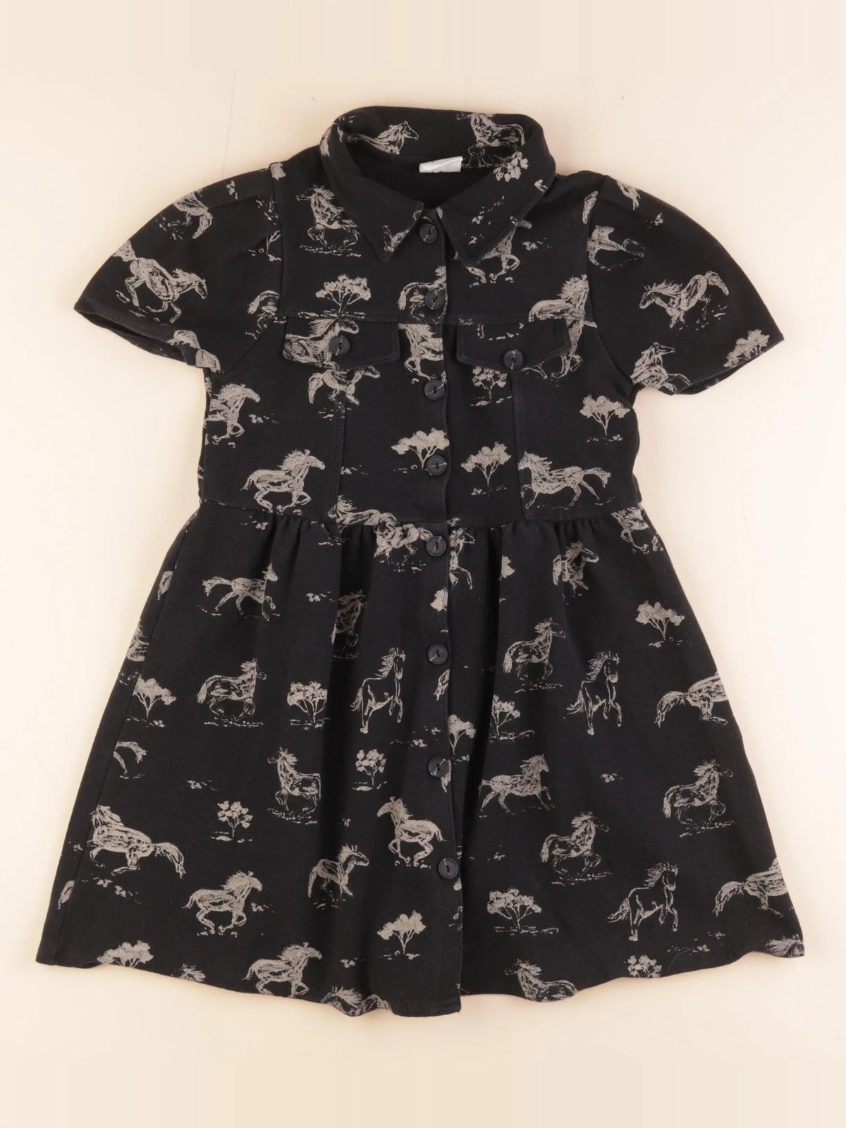 Zara - robe gris - 9 ans