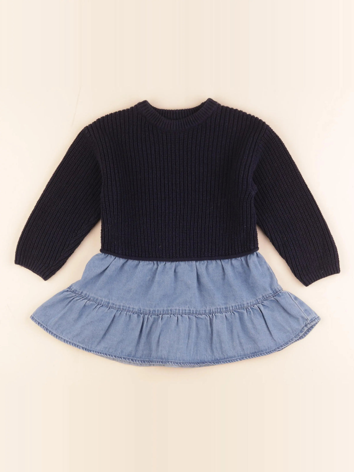 Zara - robe bleu - 3 ans