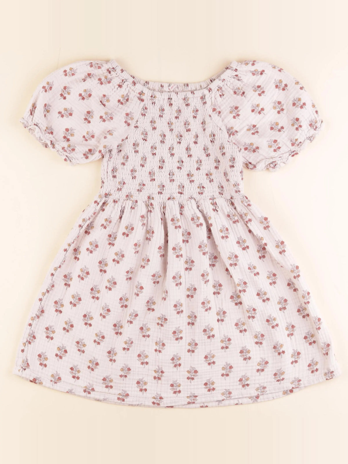 Monoprix - robe rose - 8 ans