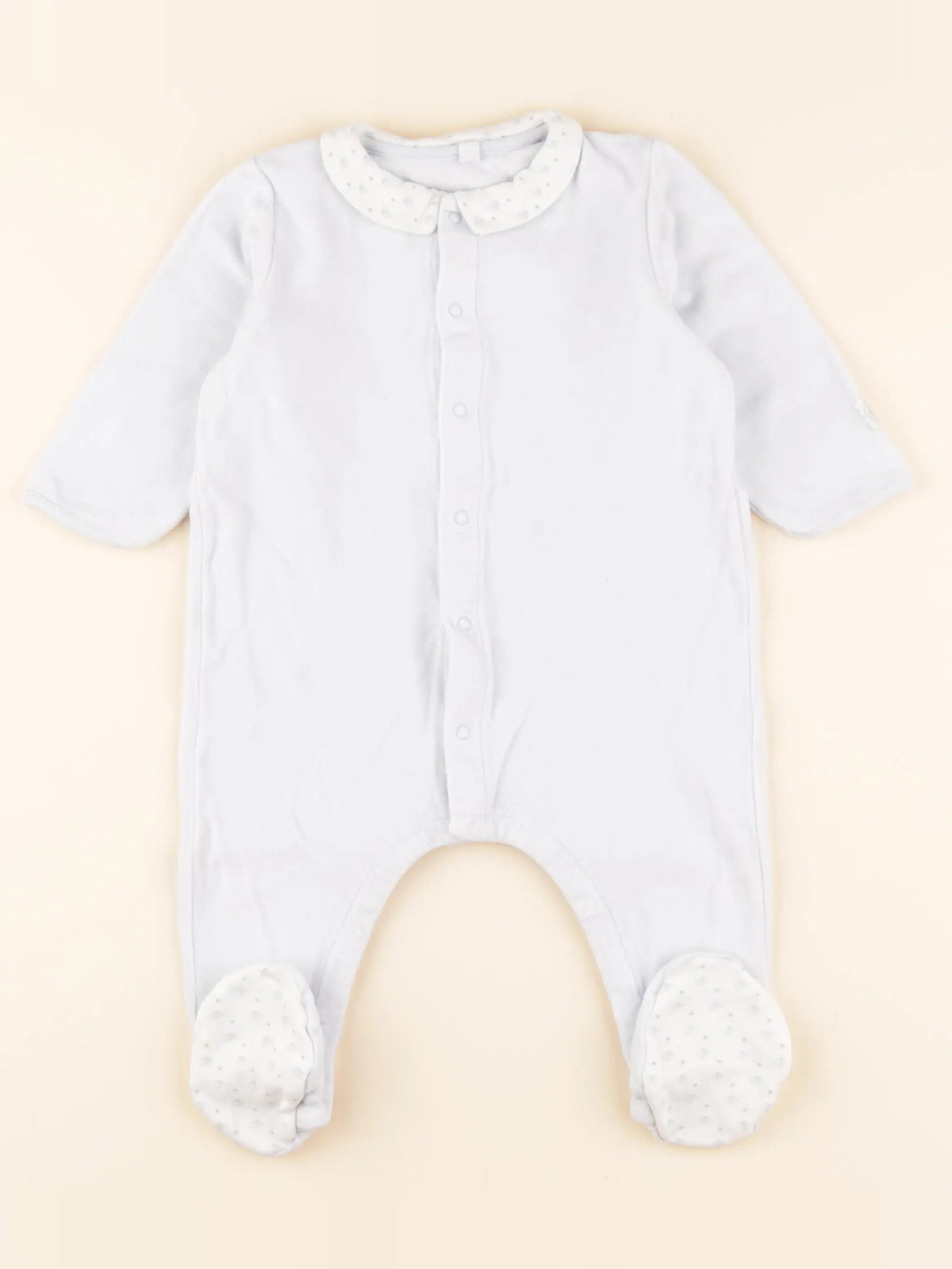 Pyjama velours bleu