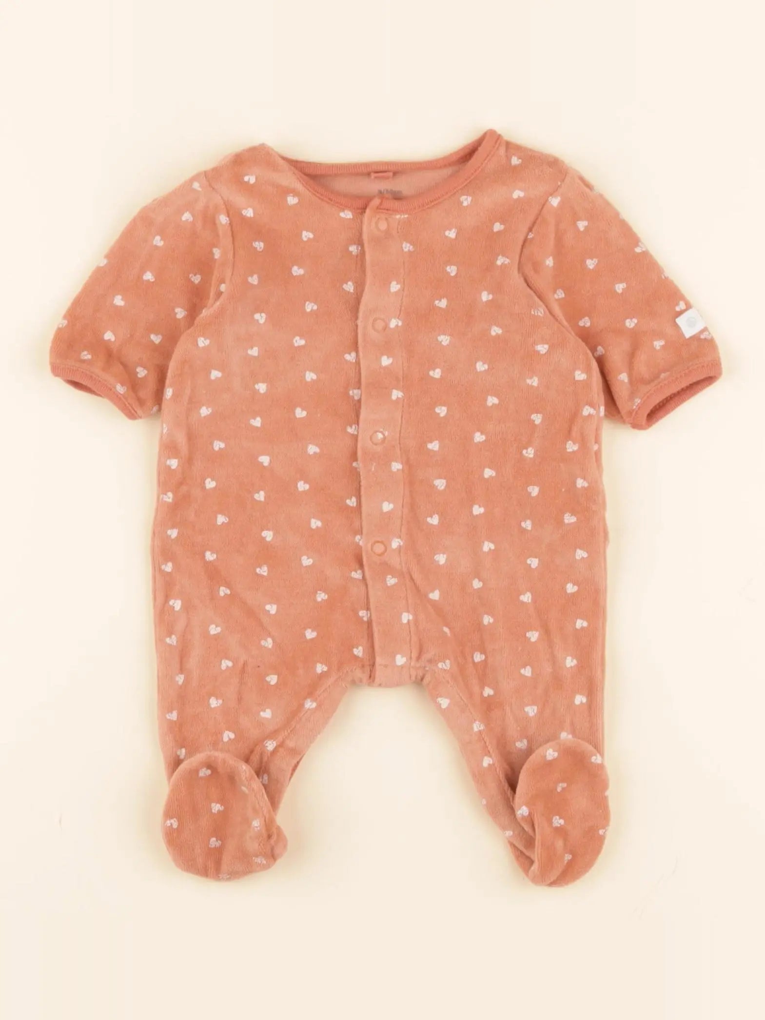 Pyjama velours rose