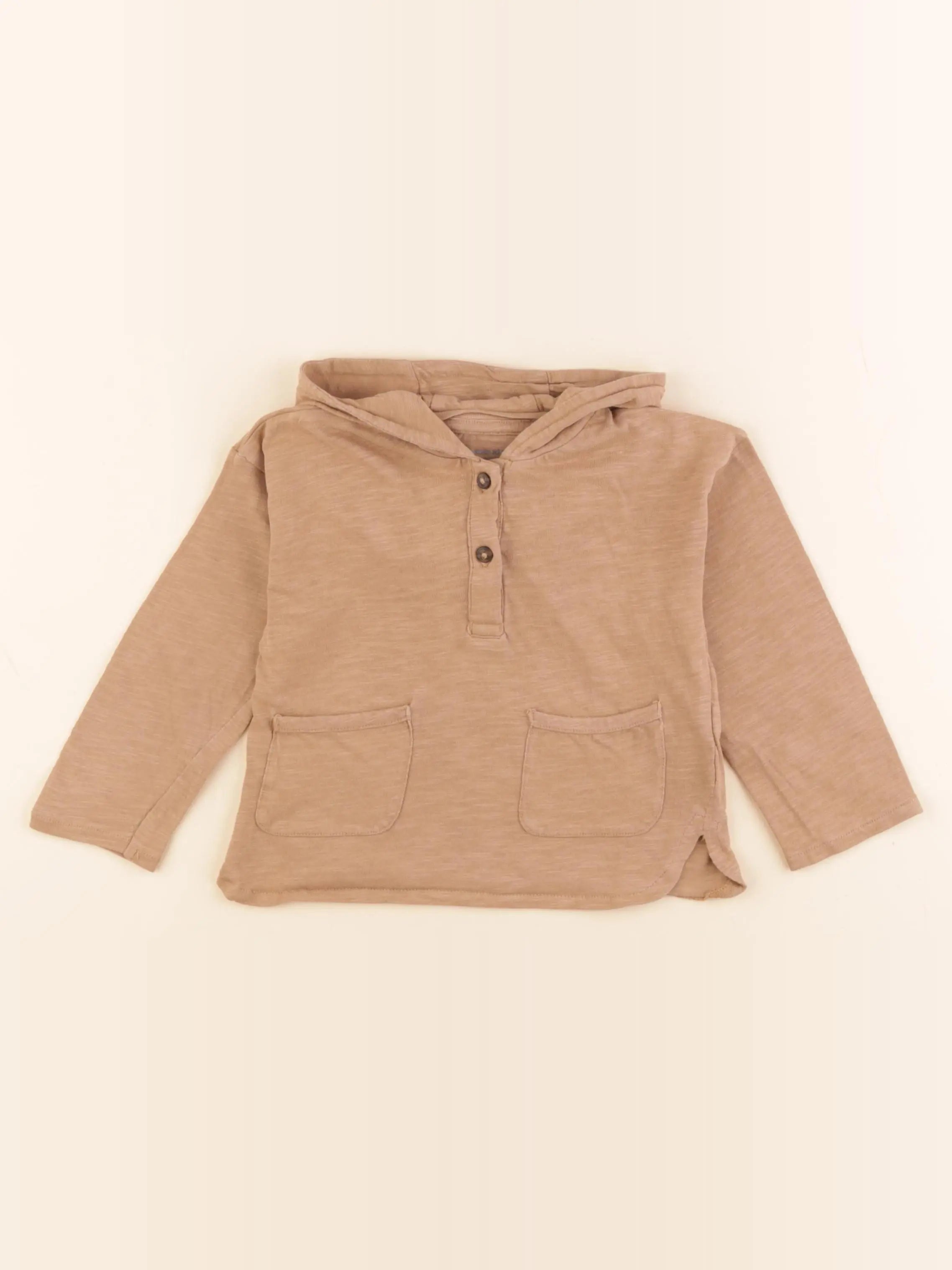 Vertbaudet - tee-shirt marron - 36 mois