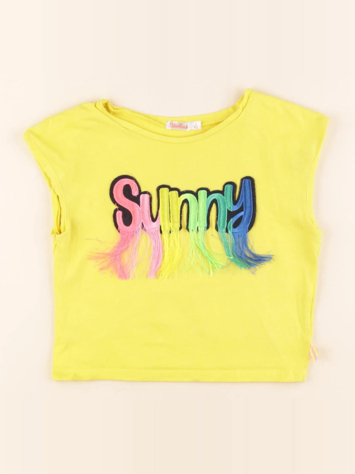 Billie Blush - tee-shirt jaune - 4 ans