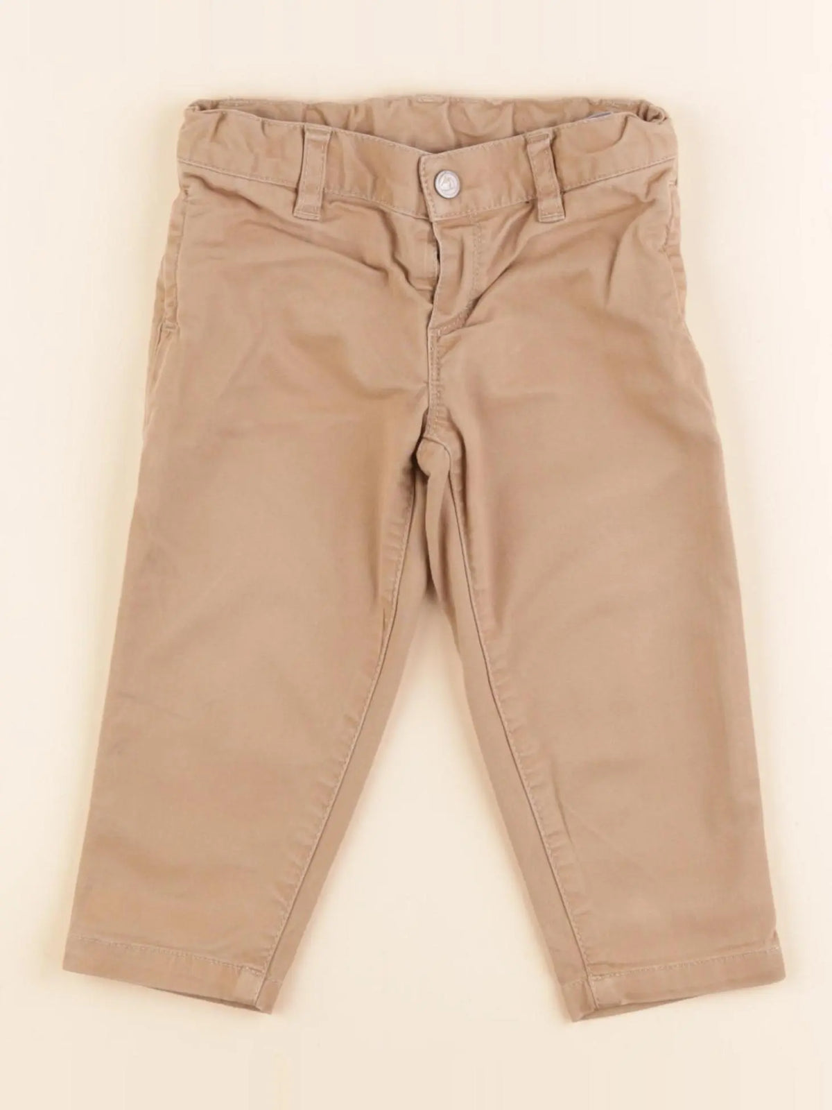 Petit Bateau - pantalon marron - 12 mois