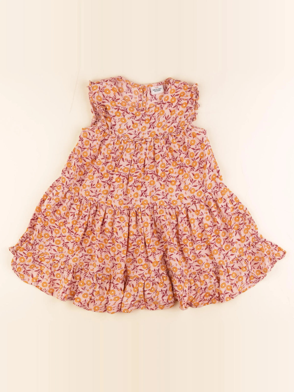 Tape à l'oeil - robe rose - 5 ans