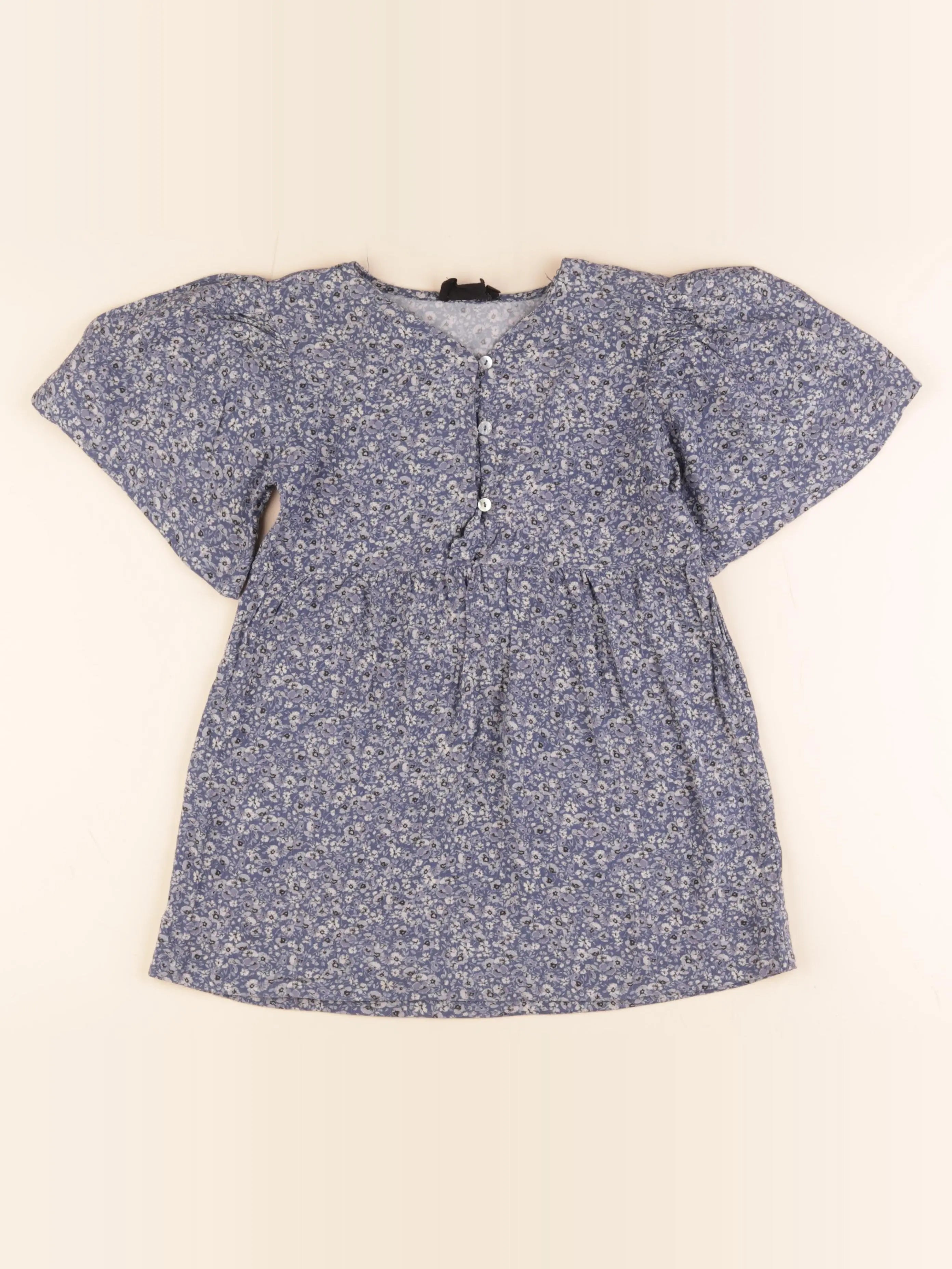 Monoprix - robe bleu - 5 ans