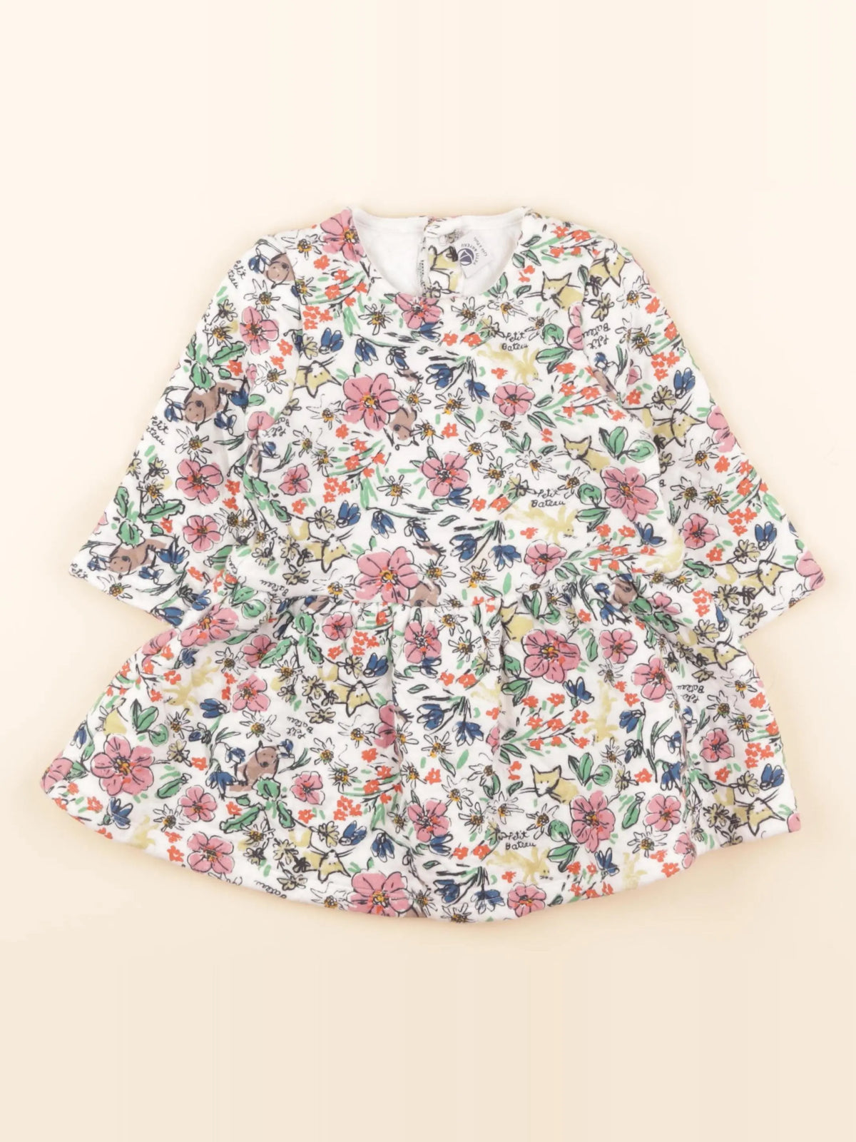 Robe multicolore